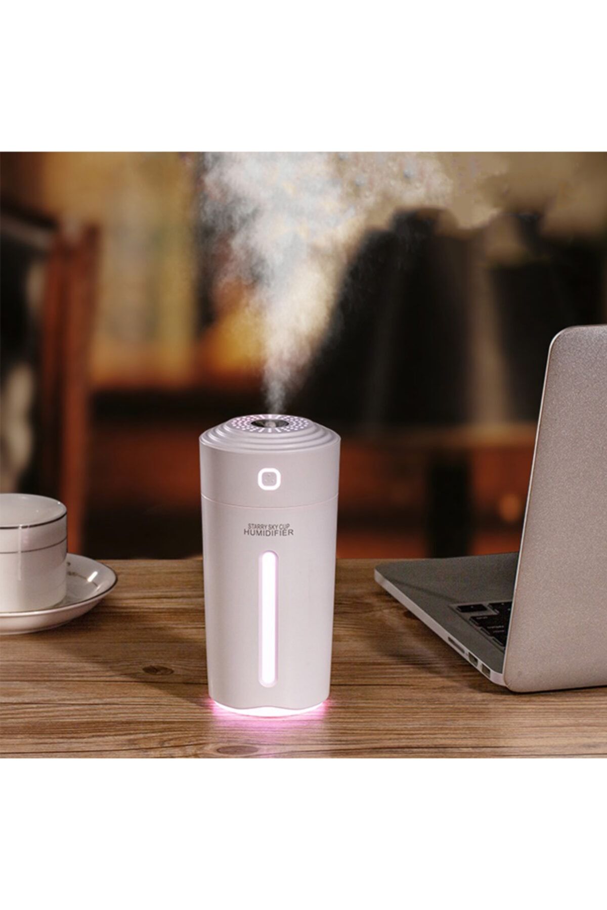 TamamElek Renkli Gece Lambası Aromaterapi Usb Ultrasonik Hava Nemlendirici