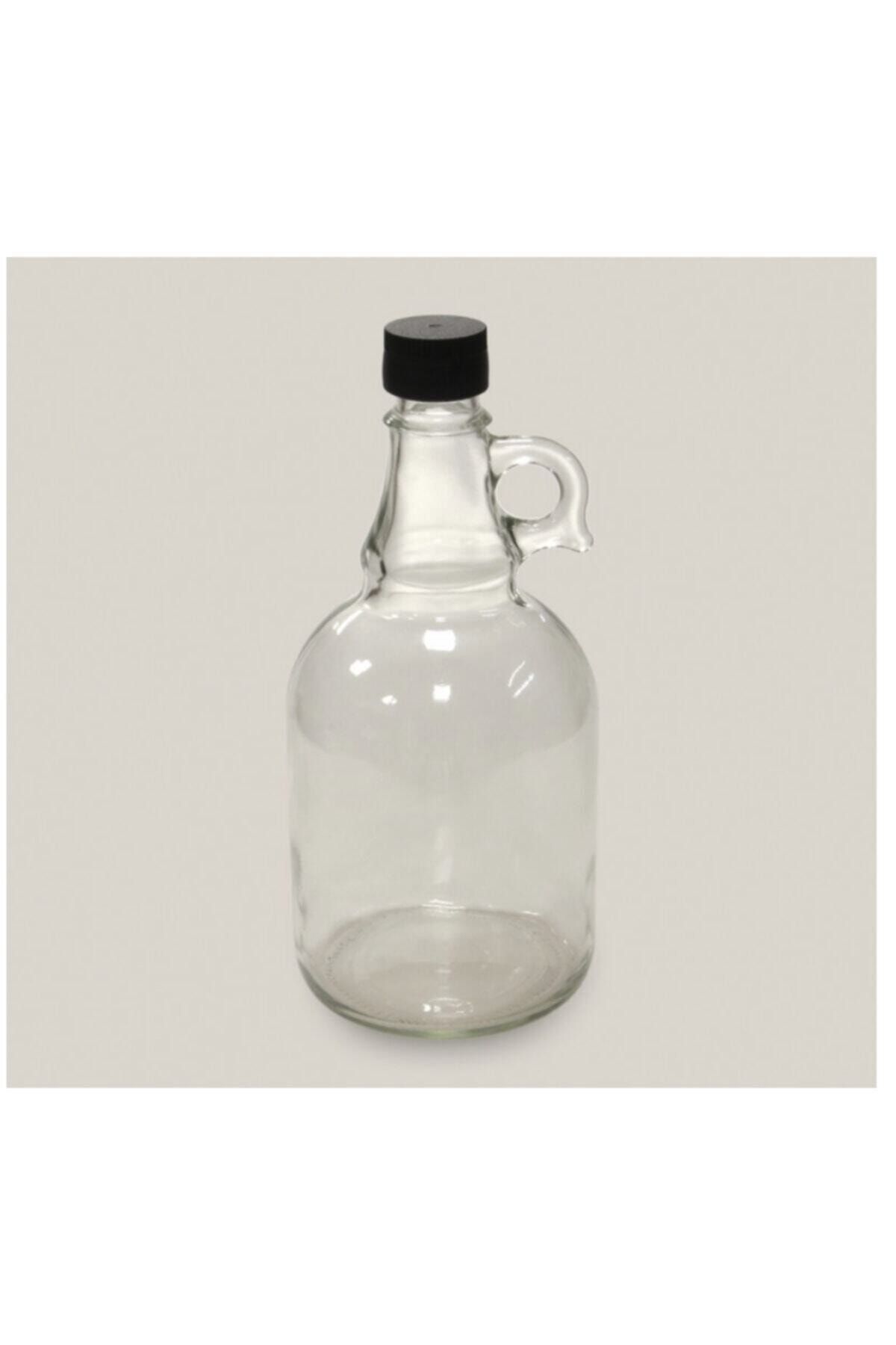 Şişecam 1 Litre Kulplu Galon Bir Litre Cam Damacana