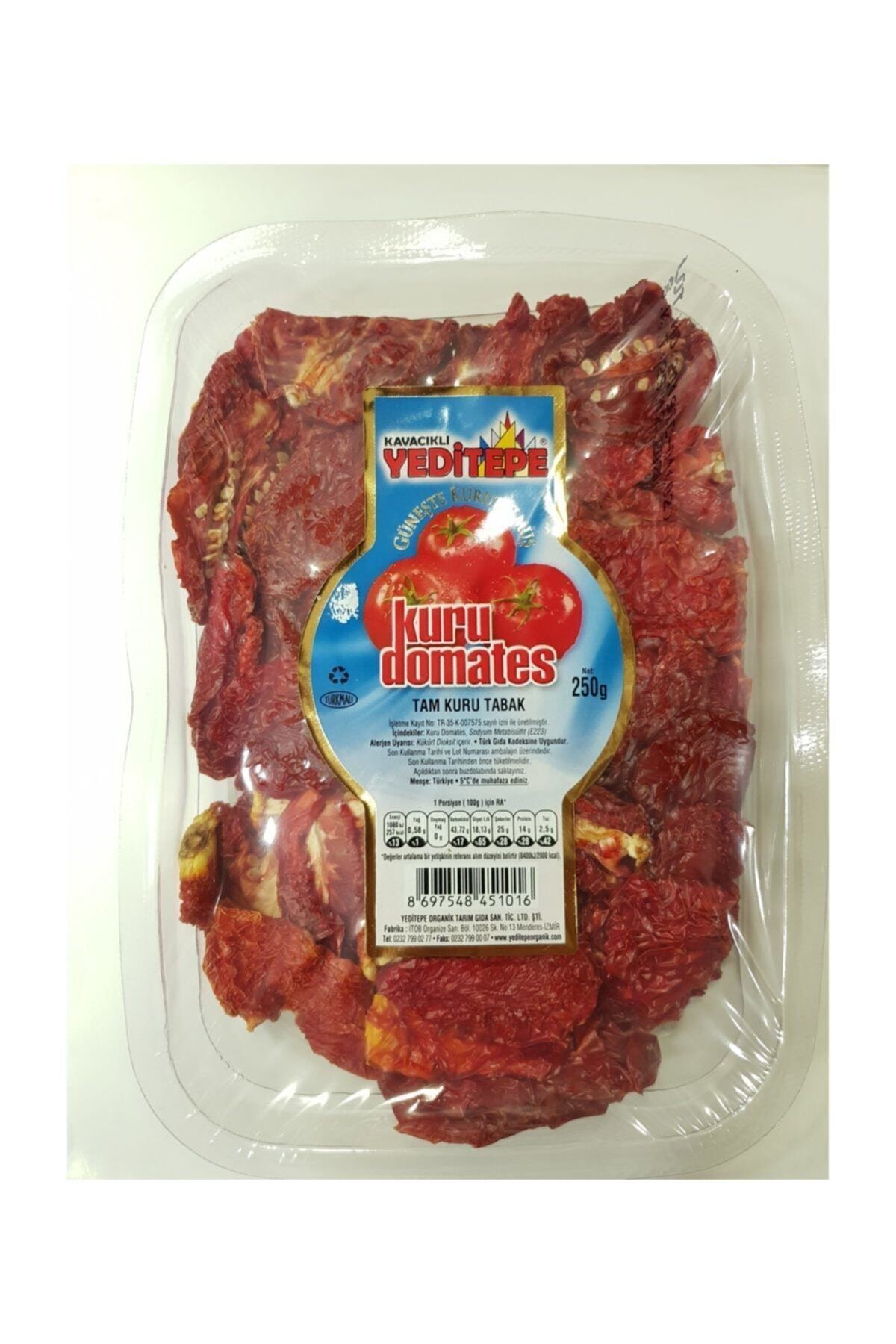 Ayvalık Baharat 2019 Yeni Mahsül Domates Kurusu Kurutulmuş Domates 250 Gr Vakumlu