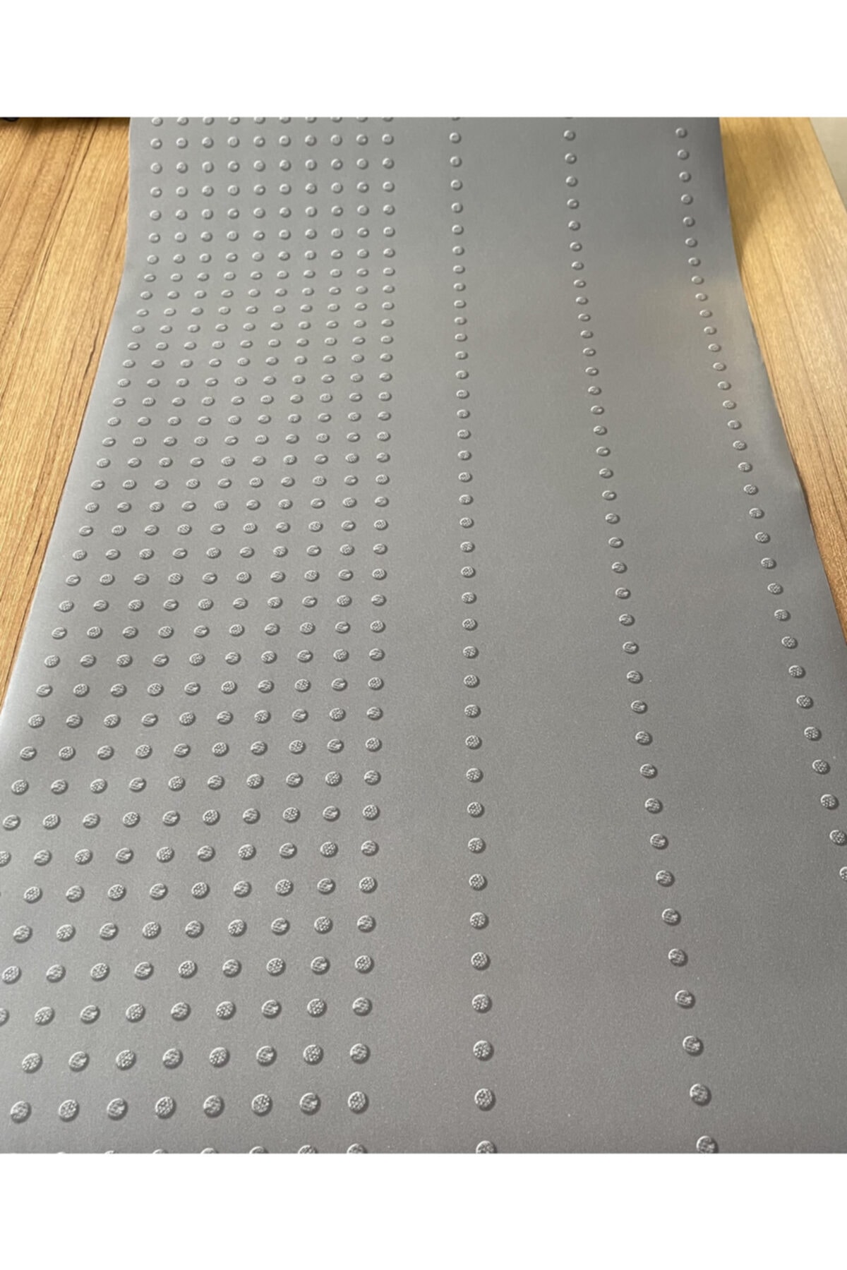BAŞYAPI DİZAYN Gri Desenli Duvar Kağıdı (5m²)