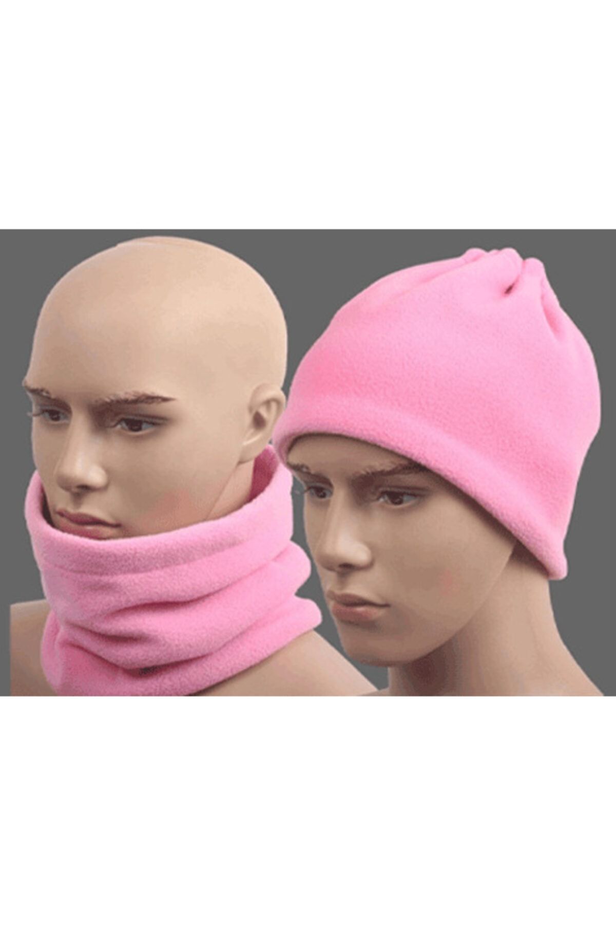 tamithalat Polar Bere Boyunluk Unisex - Pembe
