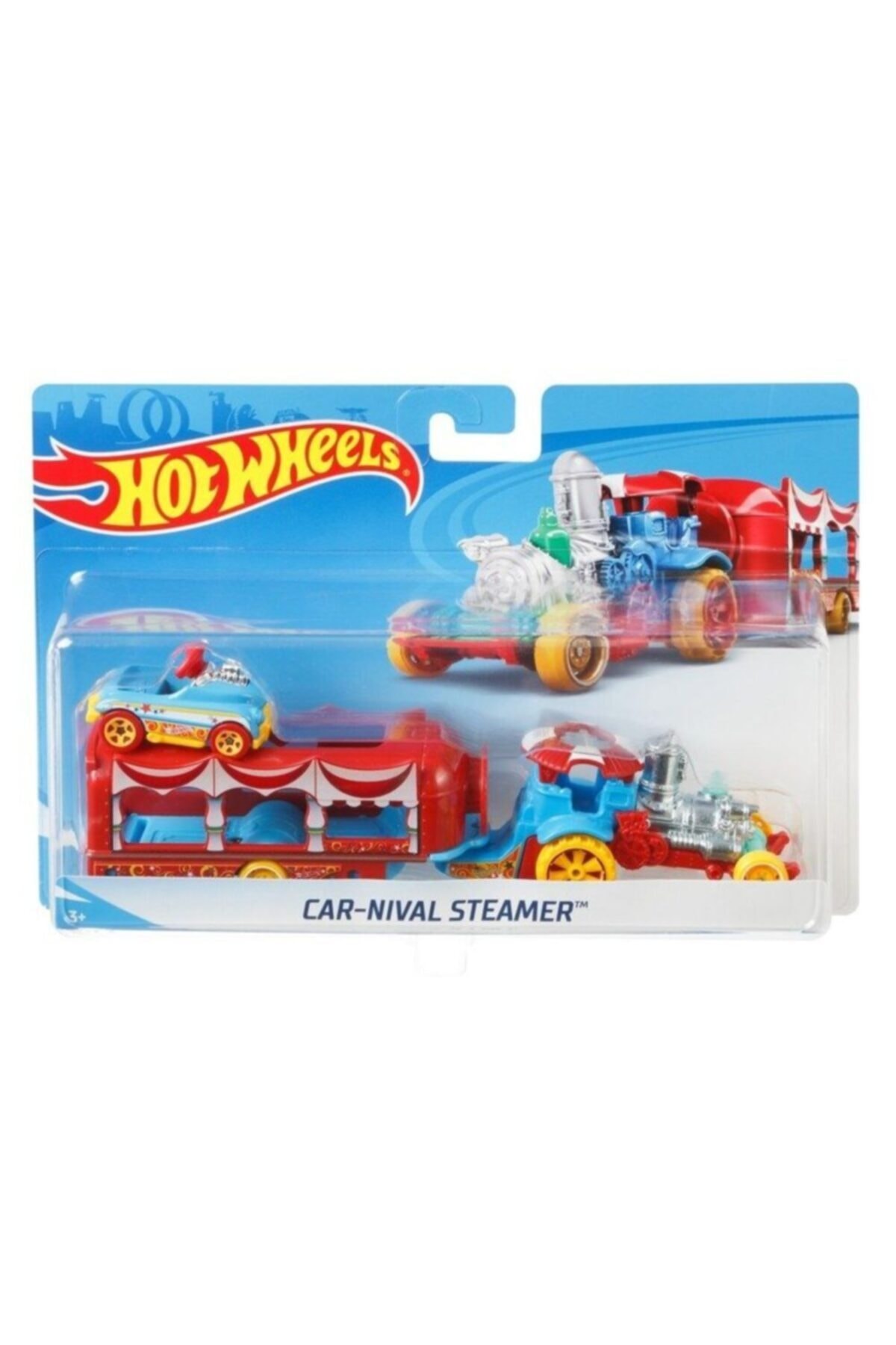HOT WHEELS Taşıyıcı Tırlar Car Nival Steamer Fkw89