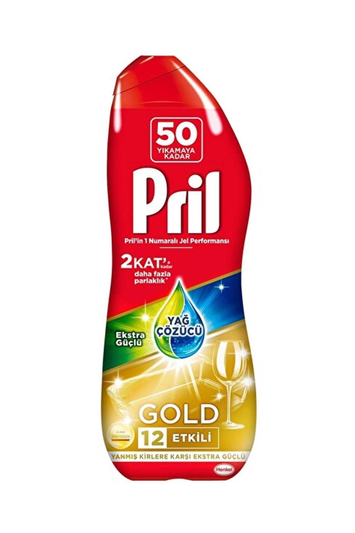 Pril Gold Jel Yağ Çözücü 900 ml