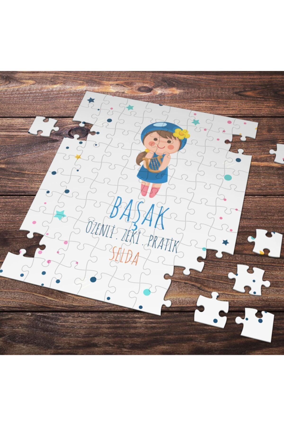 EHediyeci Başak Burcu Tasarımlı Puzzle