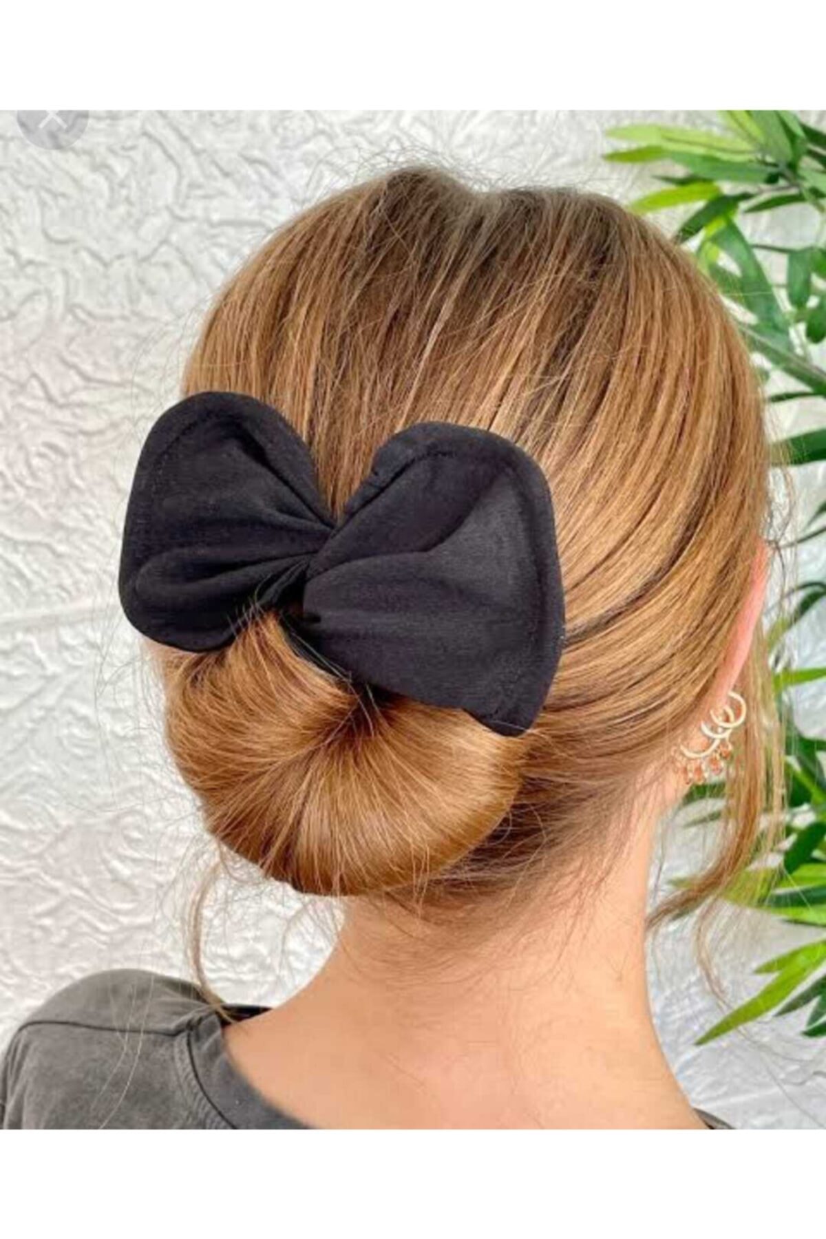 Naz aksesuar - Yeni Sezon Telli Topuz Tokası Siyah