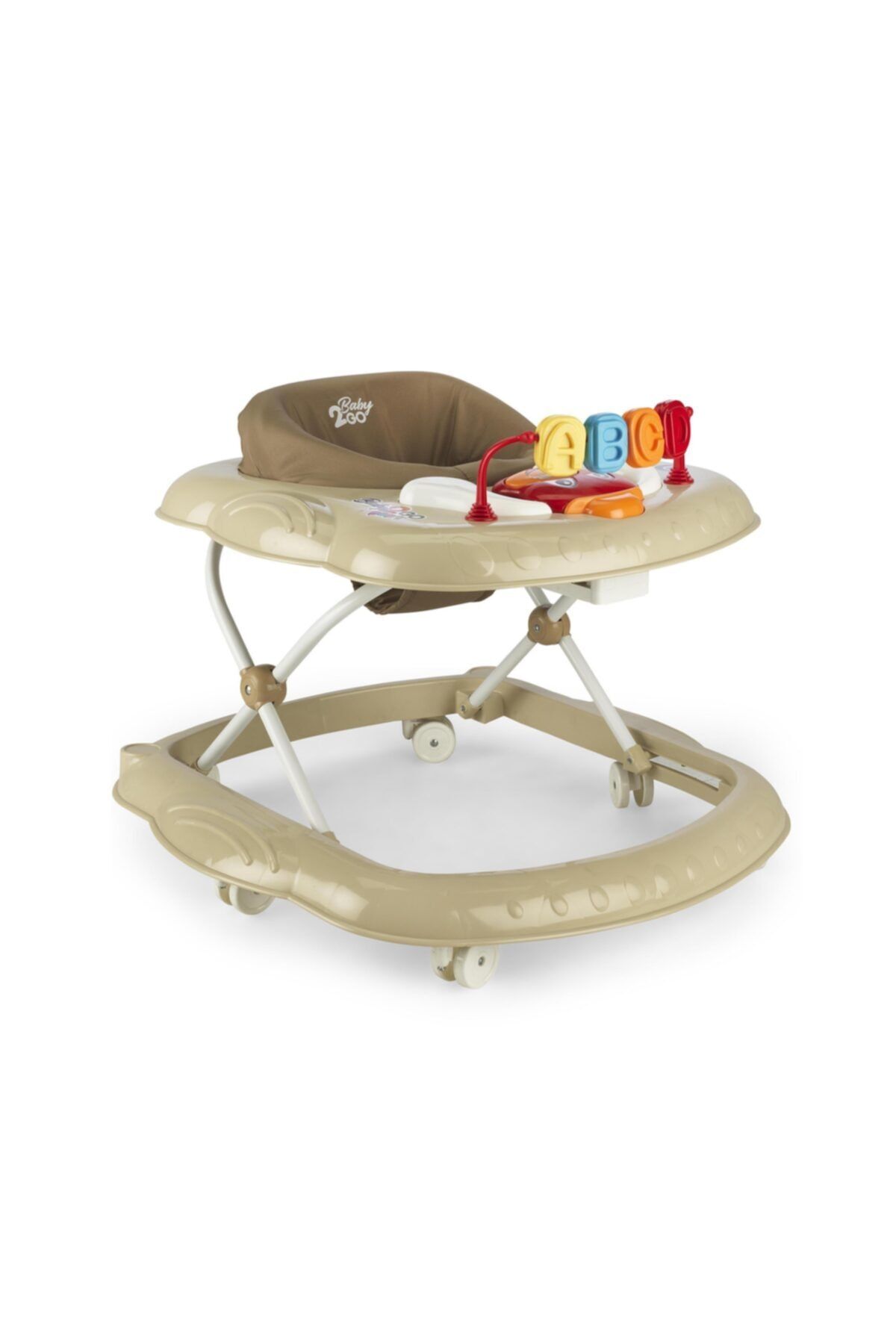 Baby2Go Budy Müzikli Yürüteç 2076 Kahve