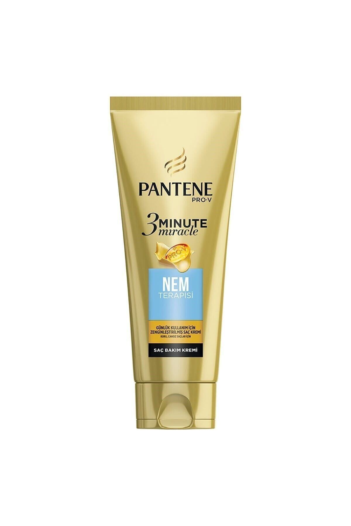 Pantene 3 Minute Miracle Saç Bakım Kremi Nem Terapisi 200 Ml