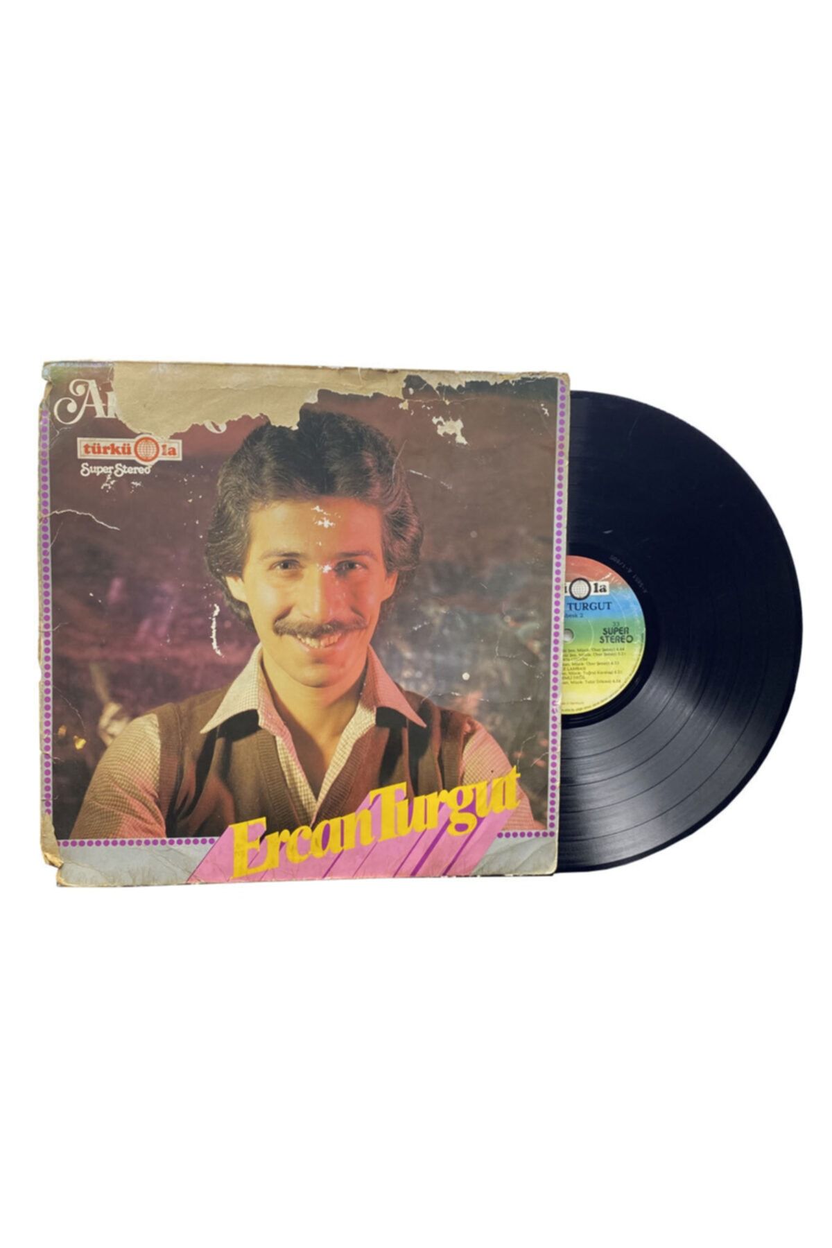 Gökçe Koleksiyon Ercan Turgut(1980 - Türküola - Almanya Basım) – Arabesk 2 Lp