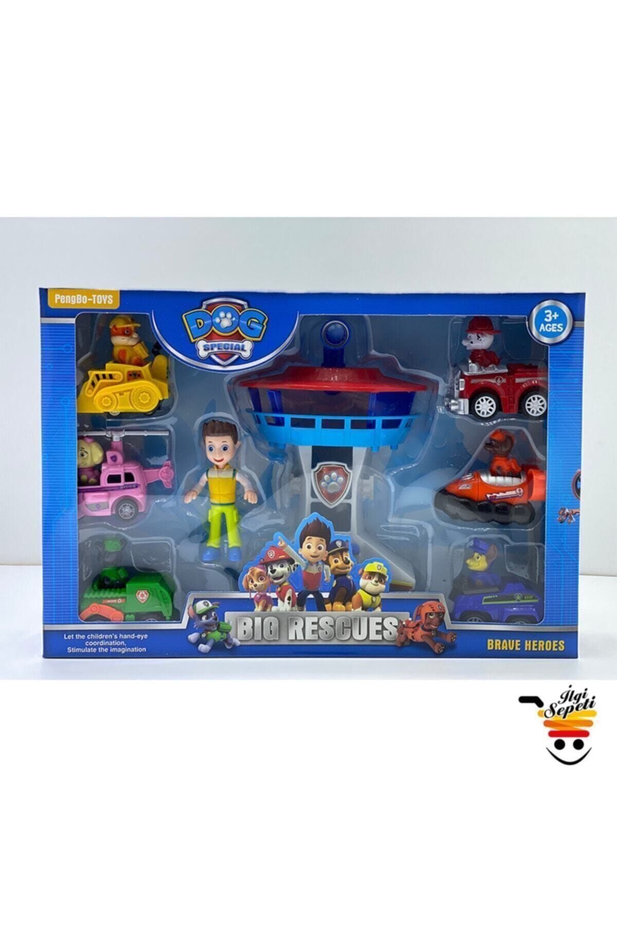 PAW PATROL Kurtarıcı Köpekler İstasyon Kule Seti Oyuncak 8 Pıece