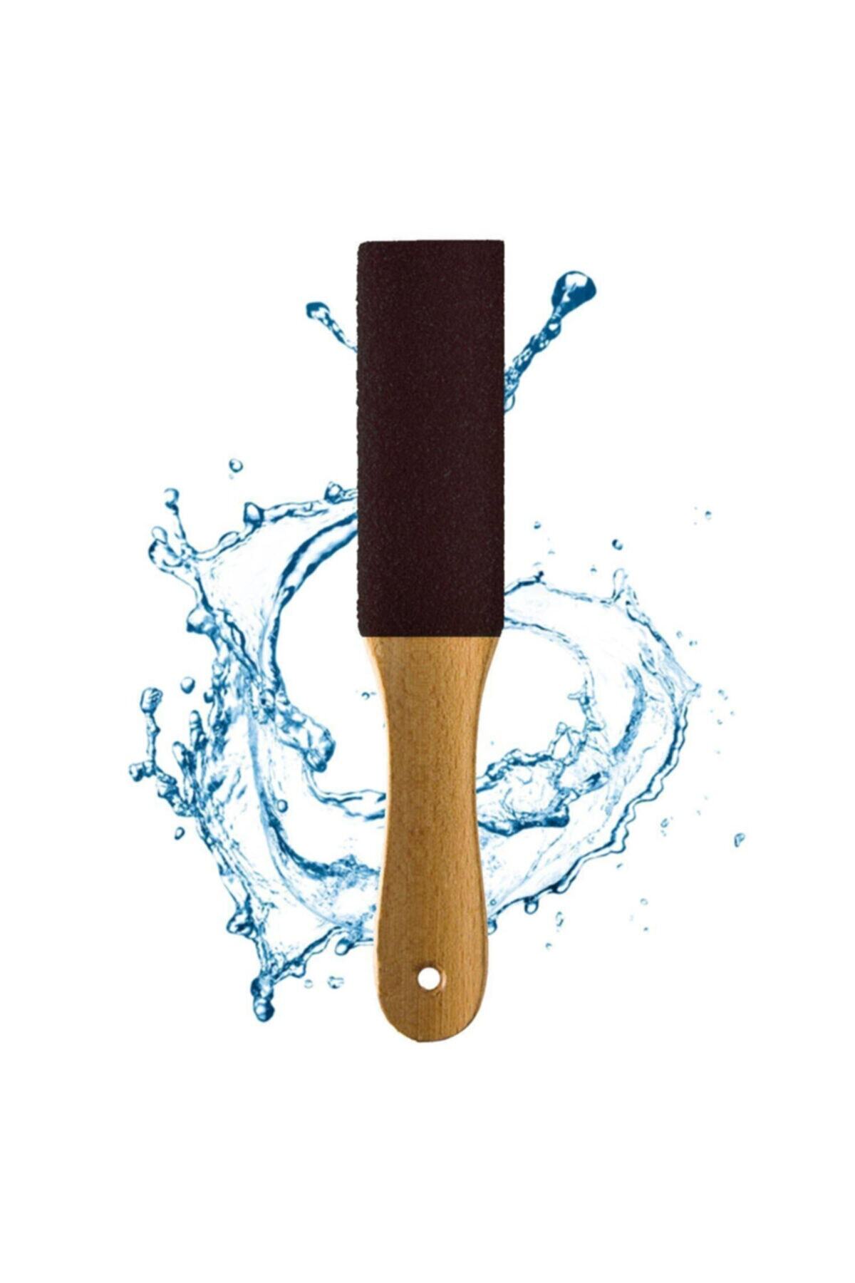 Yetkin Home Ahşap Saplı Topuk Törpüsü Topuk Rendesi Doğal Törpü