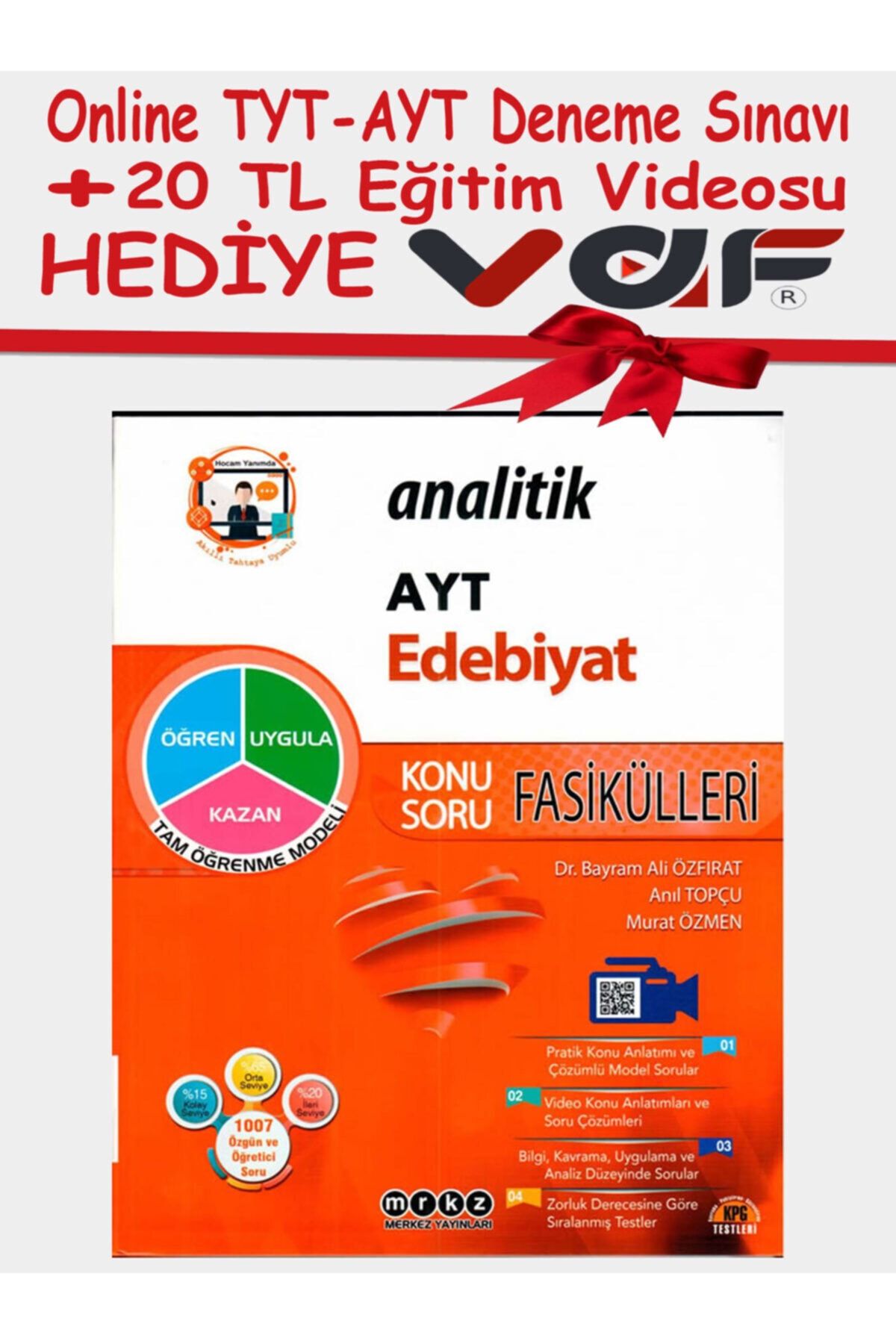 Merkez Yayınları Tyt Ayt Edebiyat Analitik Konu Soru Fasikülleri