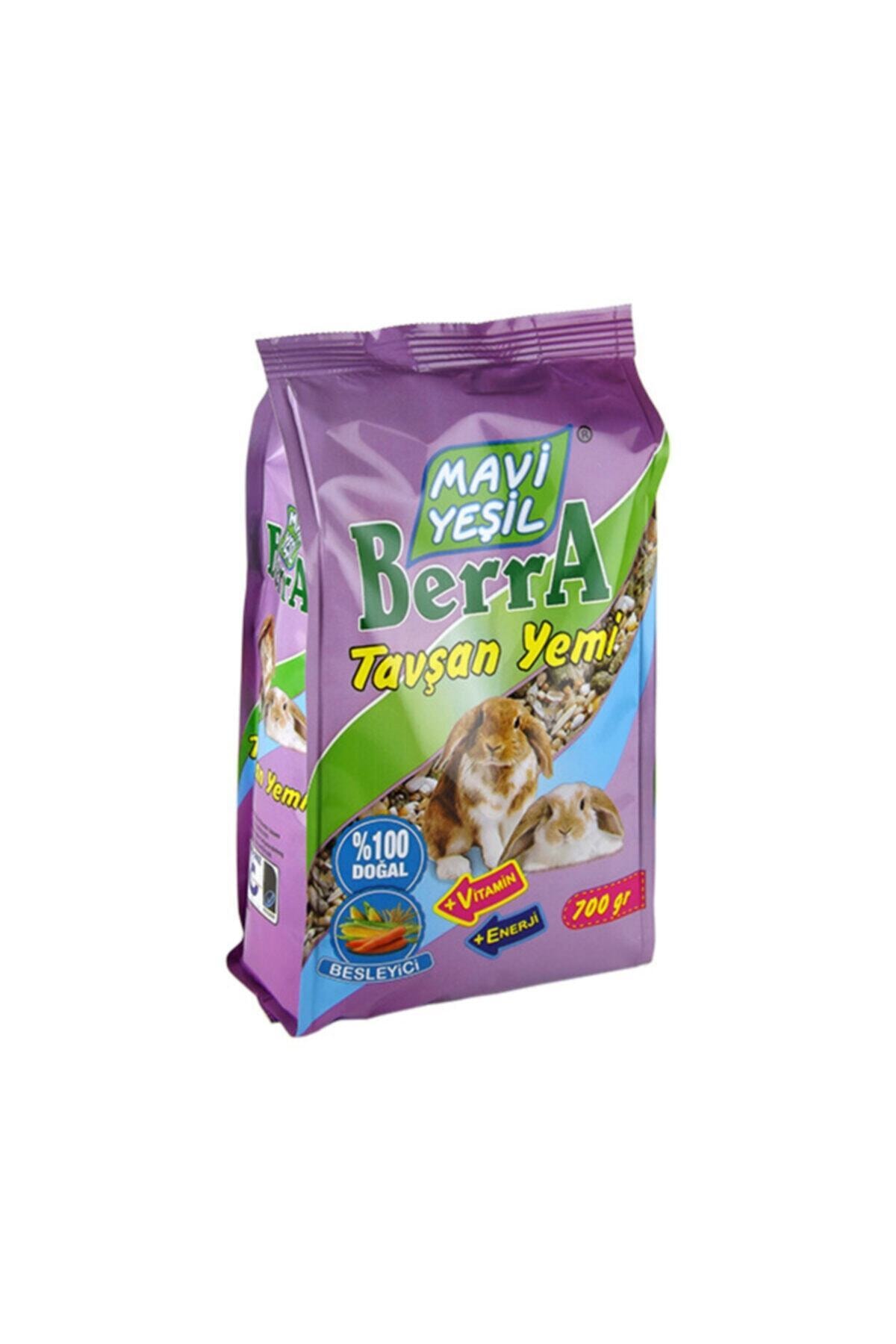 Mavi Yeşil Berra Tavşan Yemi 3lü