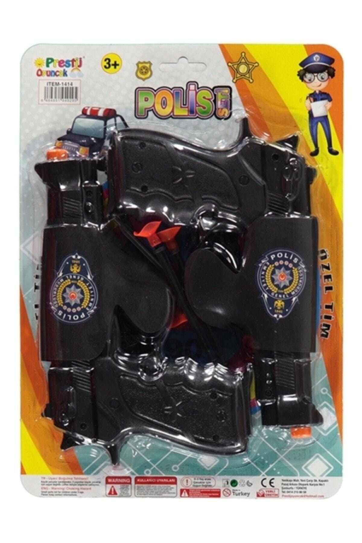 Yabidur Oyuncak Kılıflı Silahlı Polis Seti 2'li