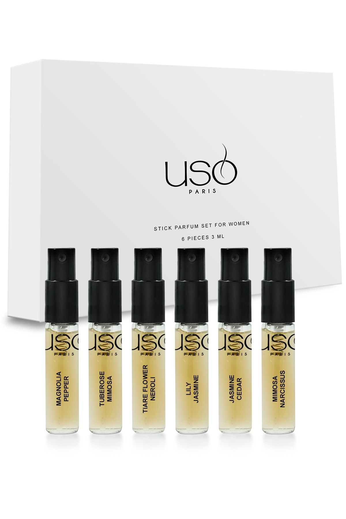 USO Stick Parfum Set 7 For Women 6x3 Ml Edp