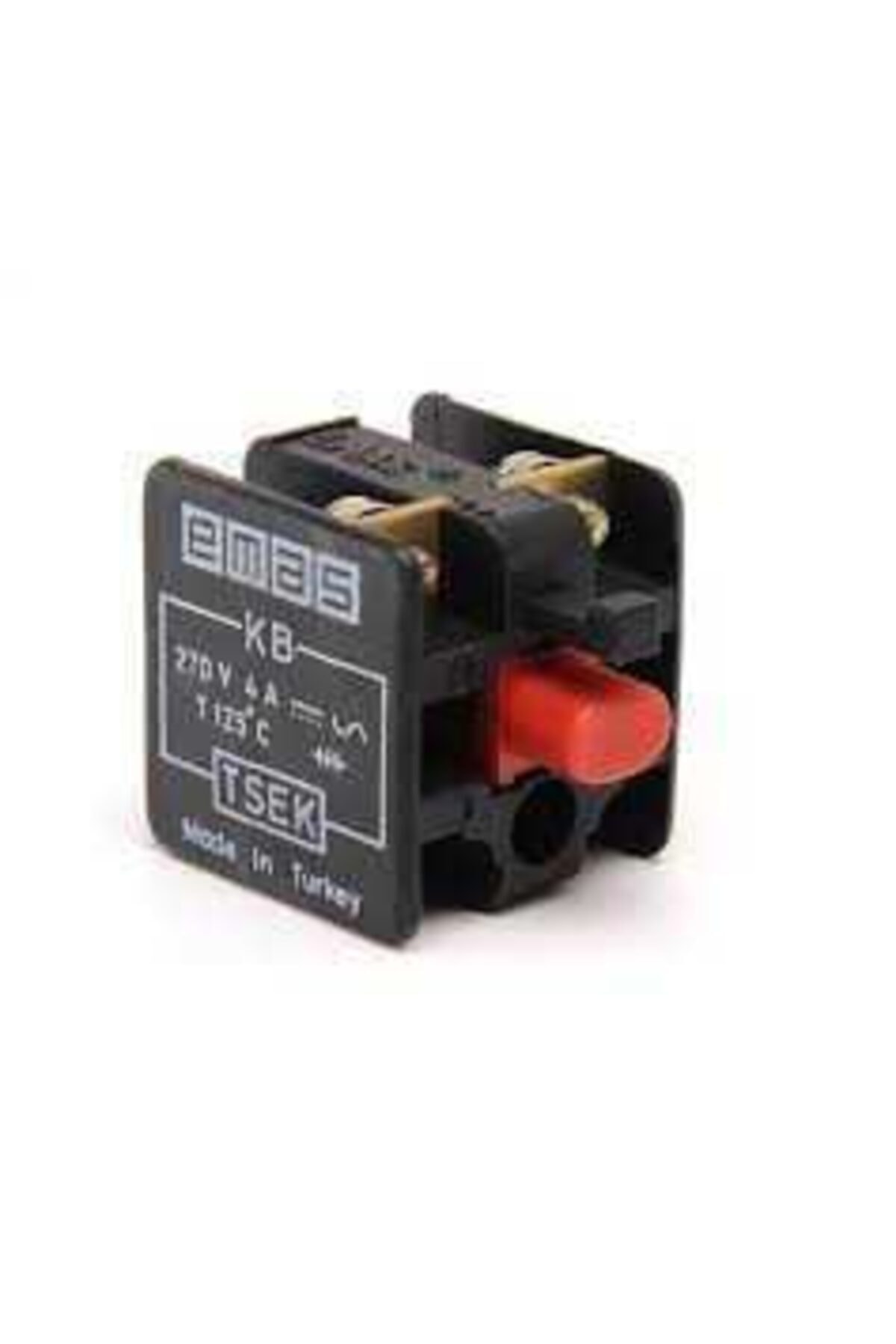 EMAS Kd Kontak Blok Çift Devre Butonluk 1na+1nk