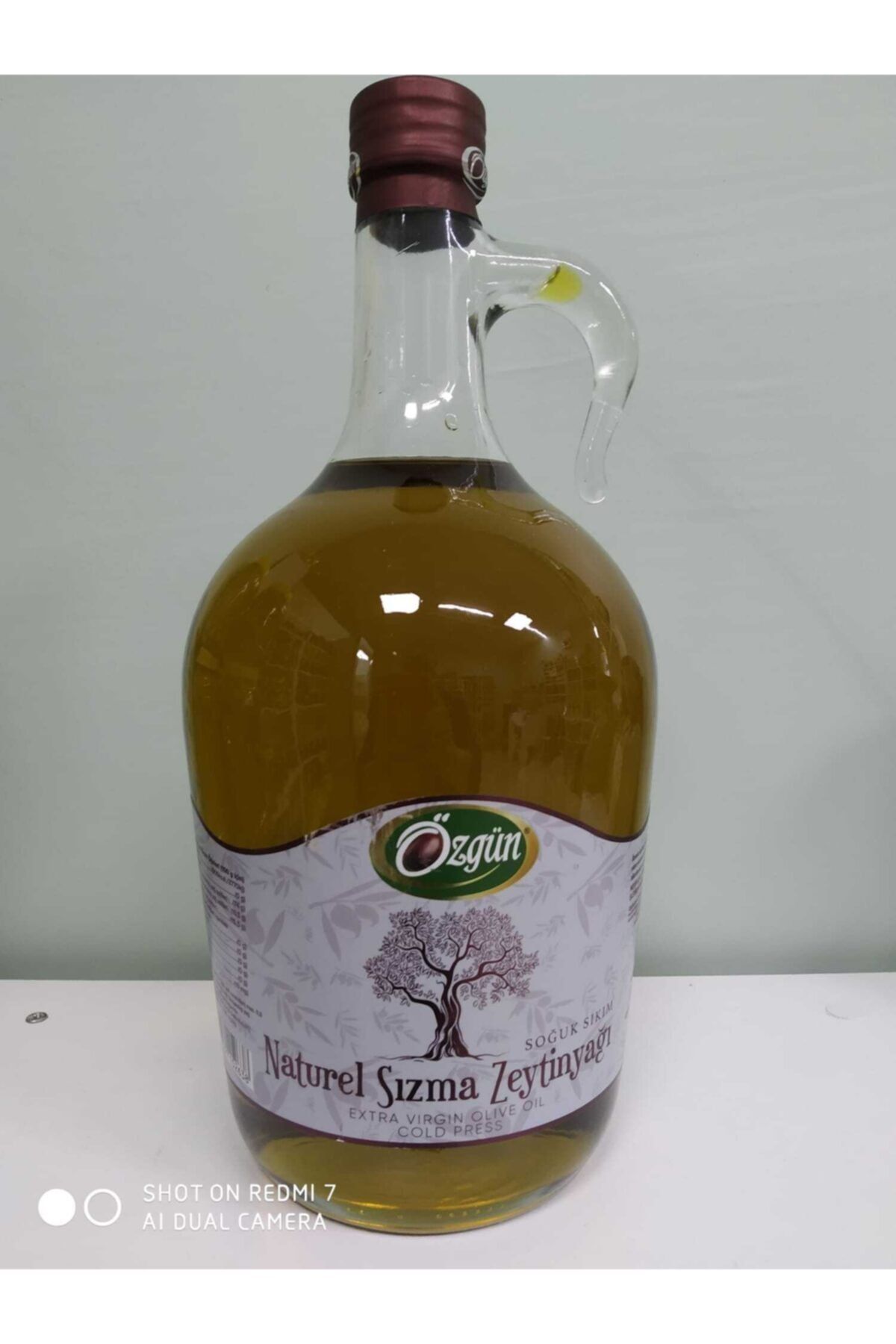 ÖZGÜN ZEYTİN & ZEYTİNYAĞI Özgün Zeytin&zeytinyağı Naturel Sızma Cam Şişe 1,5 Litre