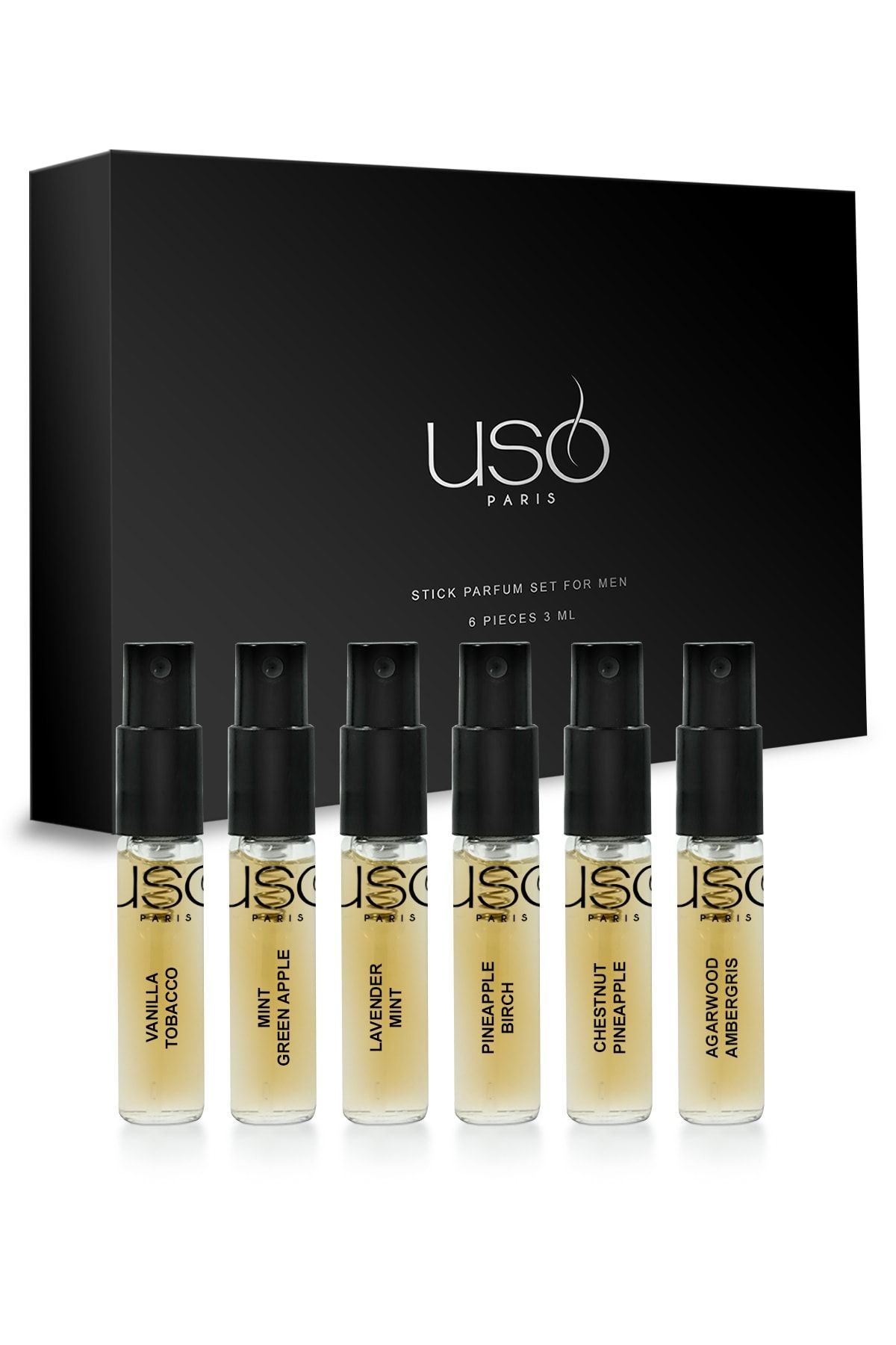 USO Stick Parfum Set 1 For Men 6x3 ml Edp