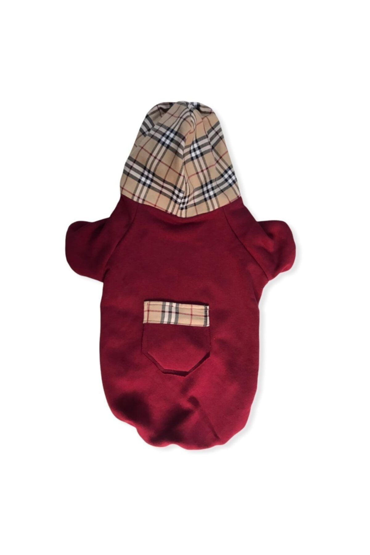 Kemique Bb Limited Bordo Kapşonlu Kedi Sweatshirt (large / 3 – 3,5 Kg )