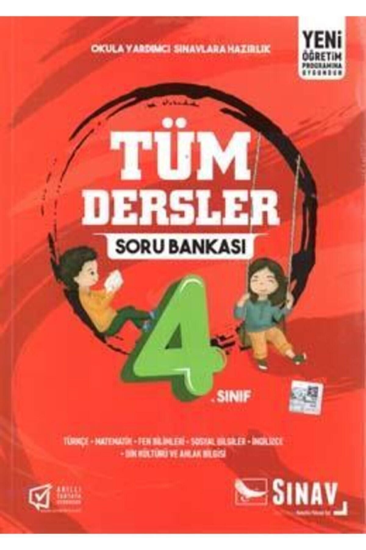 Sınav Yayınları 4.Sınıf Tüm Dersler Soru Bankası