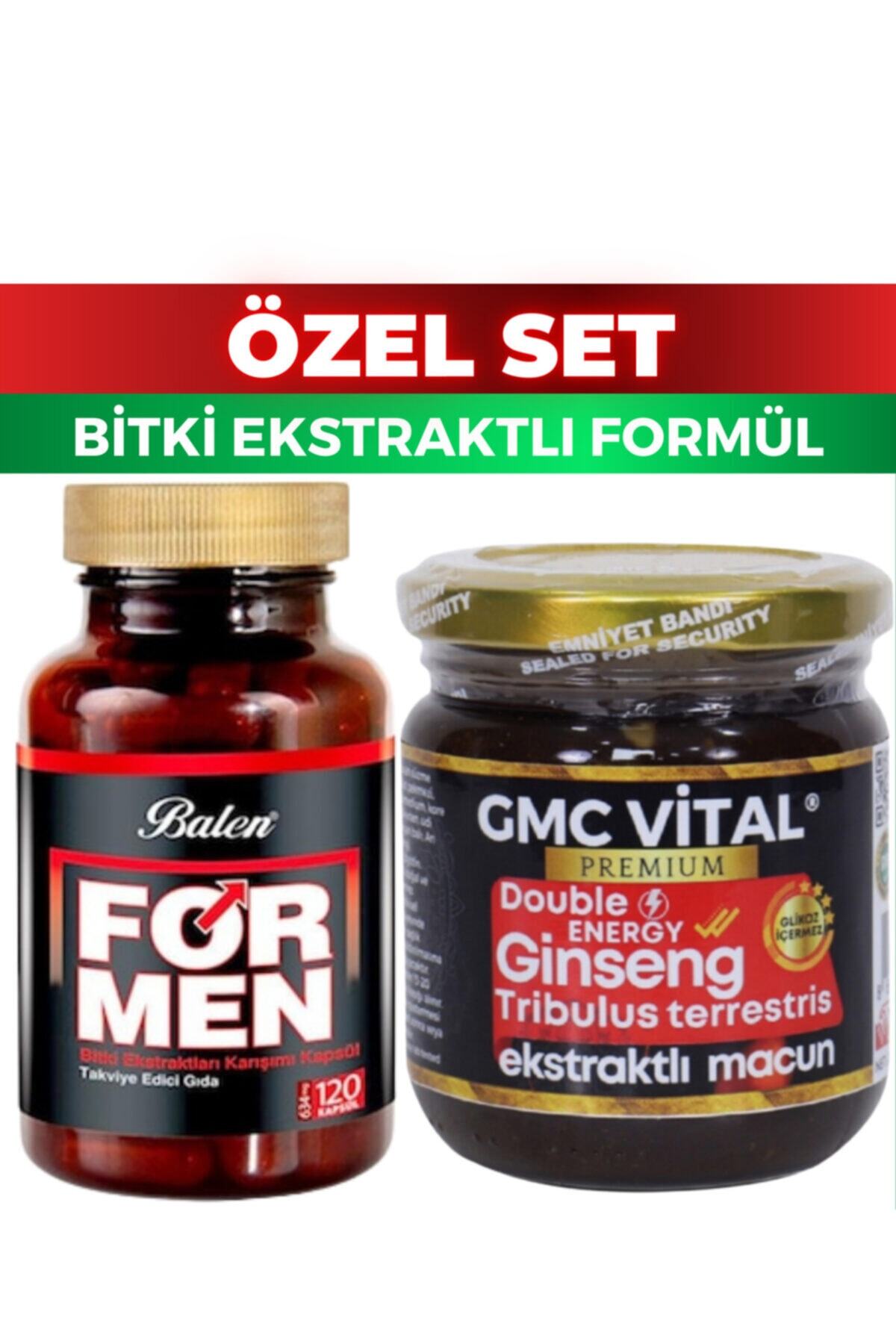 Gmc vital Ballı Bitkisel Ginseng Macun 250gr Formen Enerji Kapsul