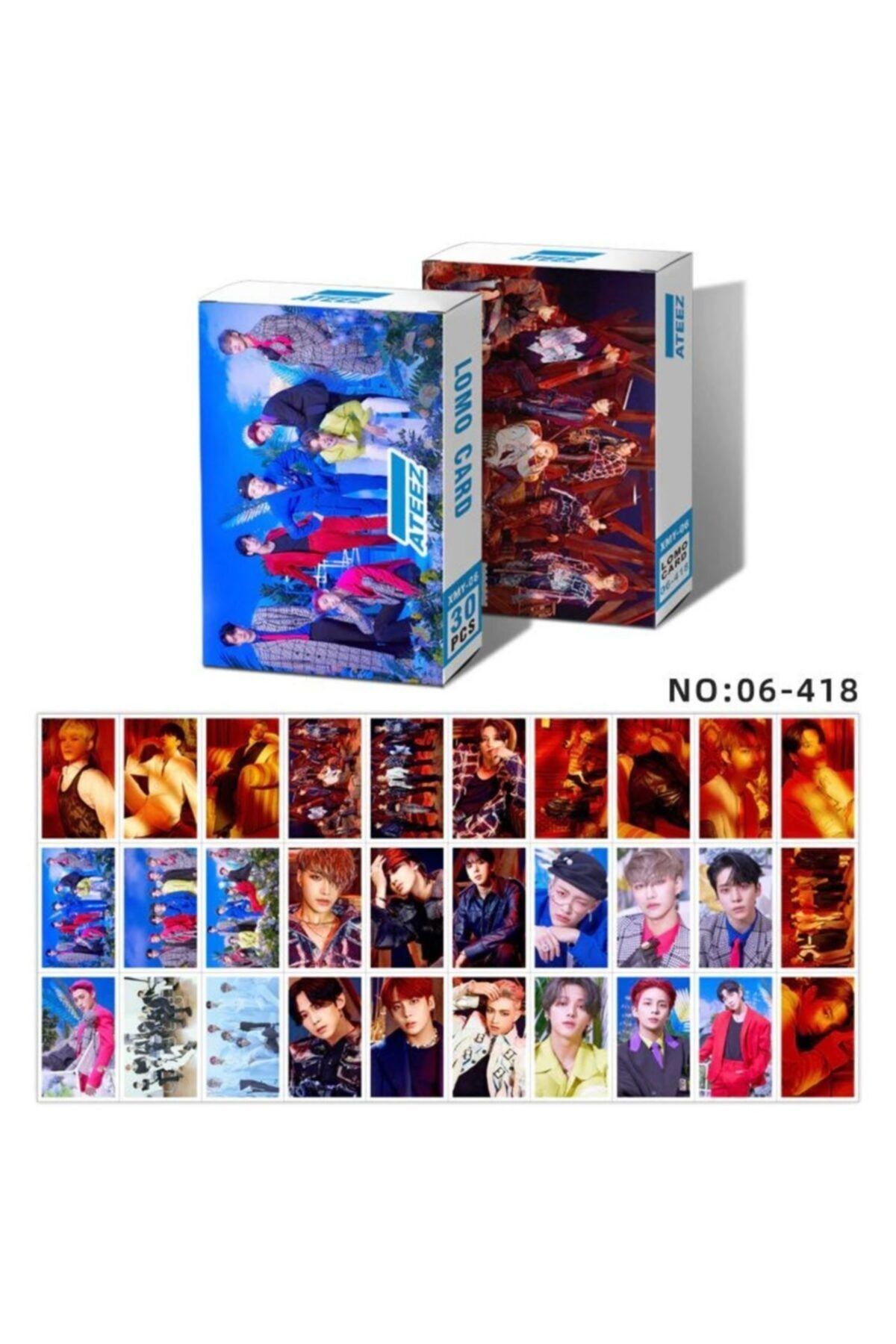 Kpop Dünyasi Ateez '' Zero : Fever Part.2 '' Lomo Kart