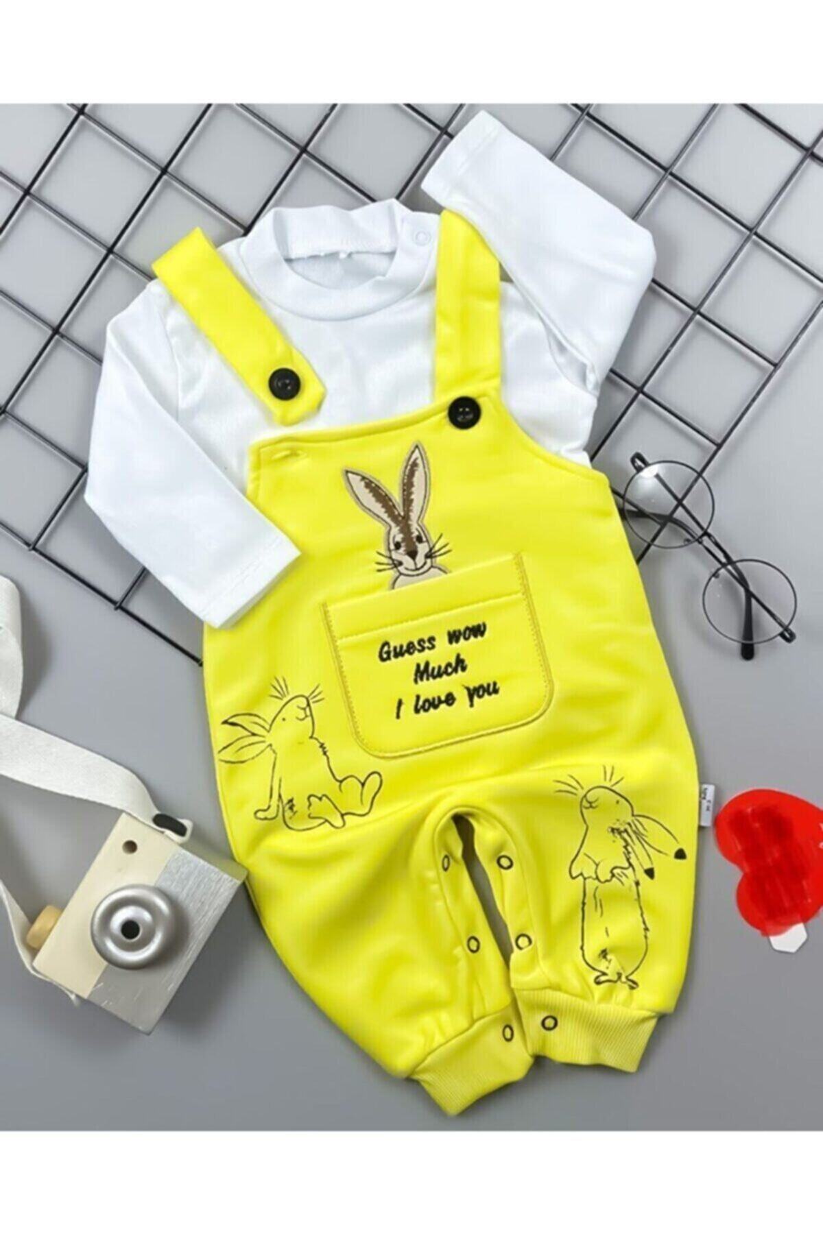 babynis Murat Baby Tavşan Baskılı Tulum