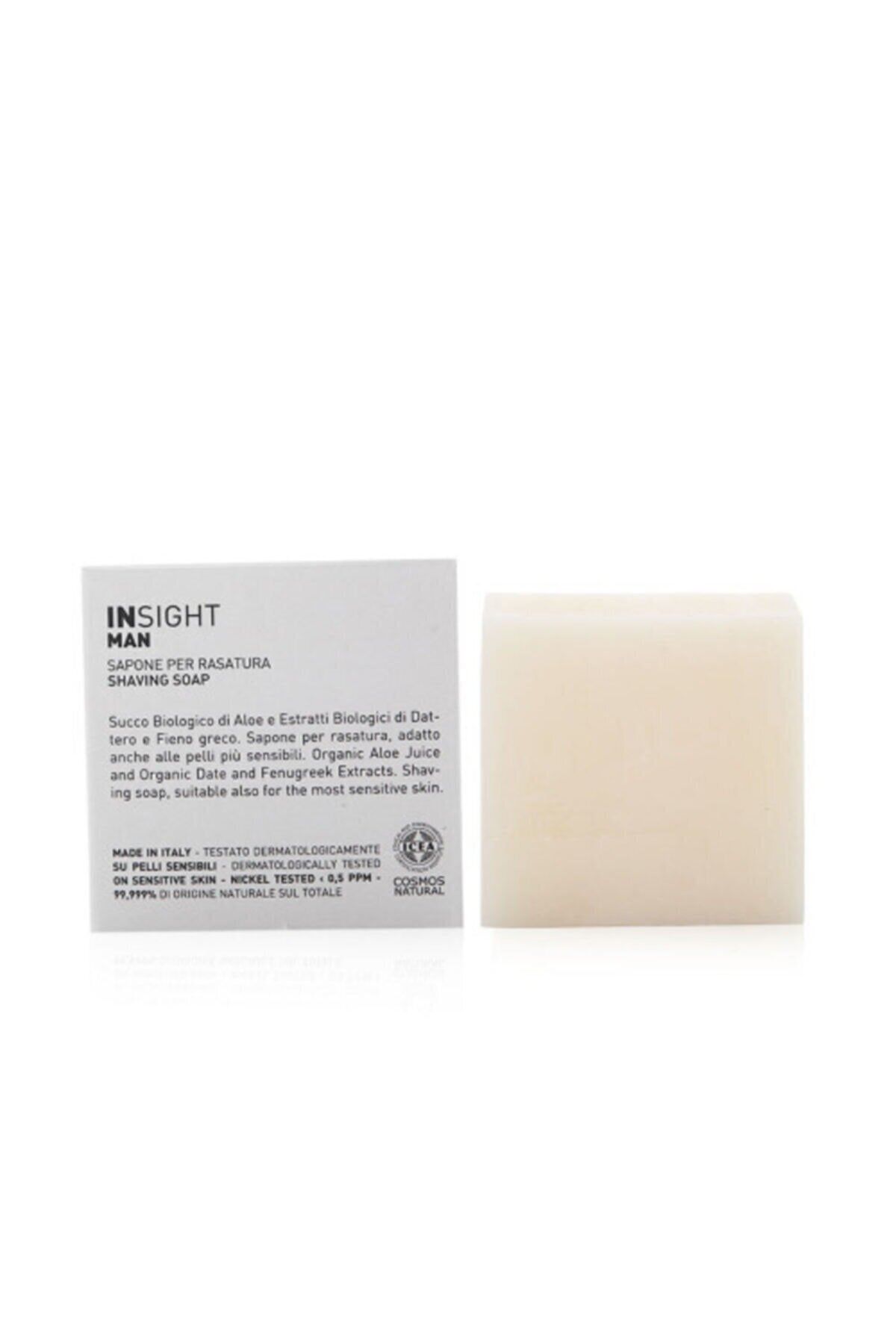 Insight Man Tıraş Sabunu 125gr 809352355646