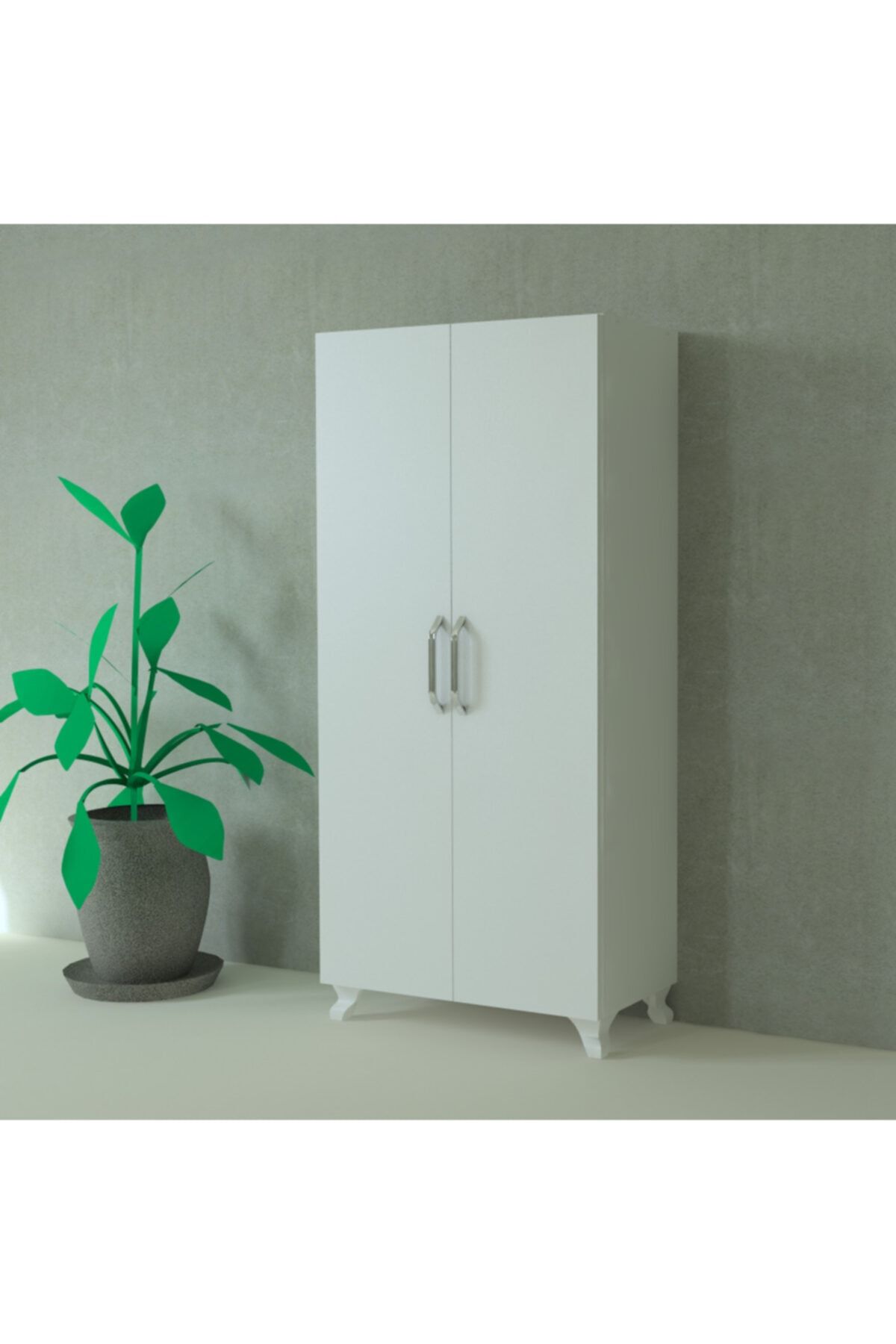 MOBİLİQUE Mdf Çok Amaçlı Kiler Dolabı Beyaz