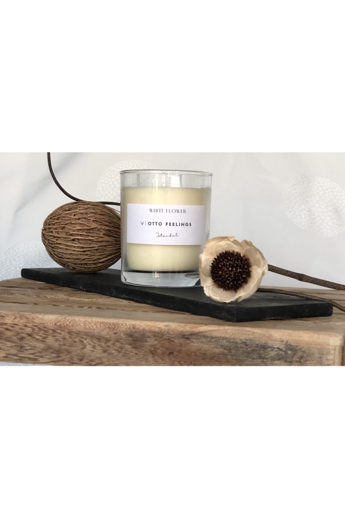 Otto Feelings White Flower Kokulu Mum 180 gr