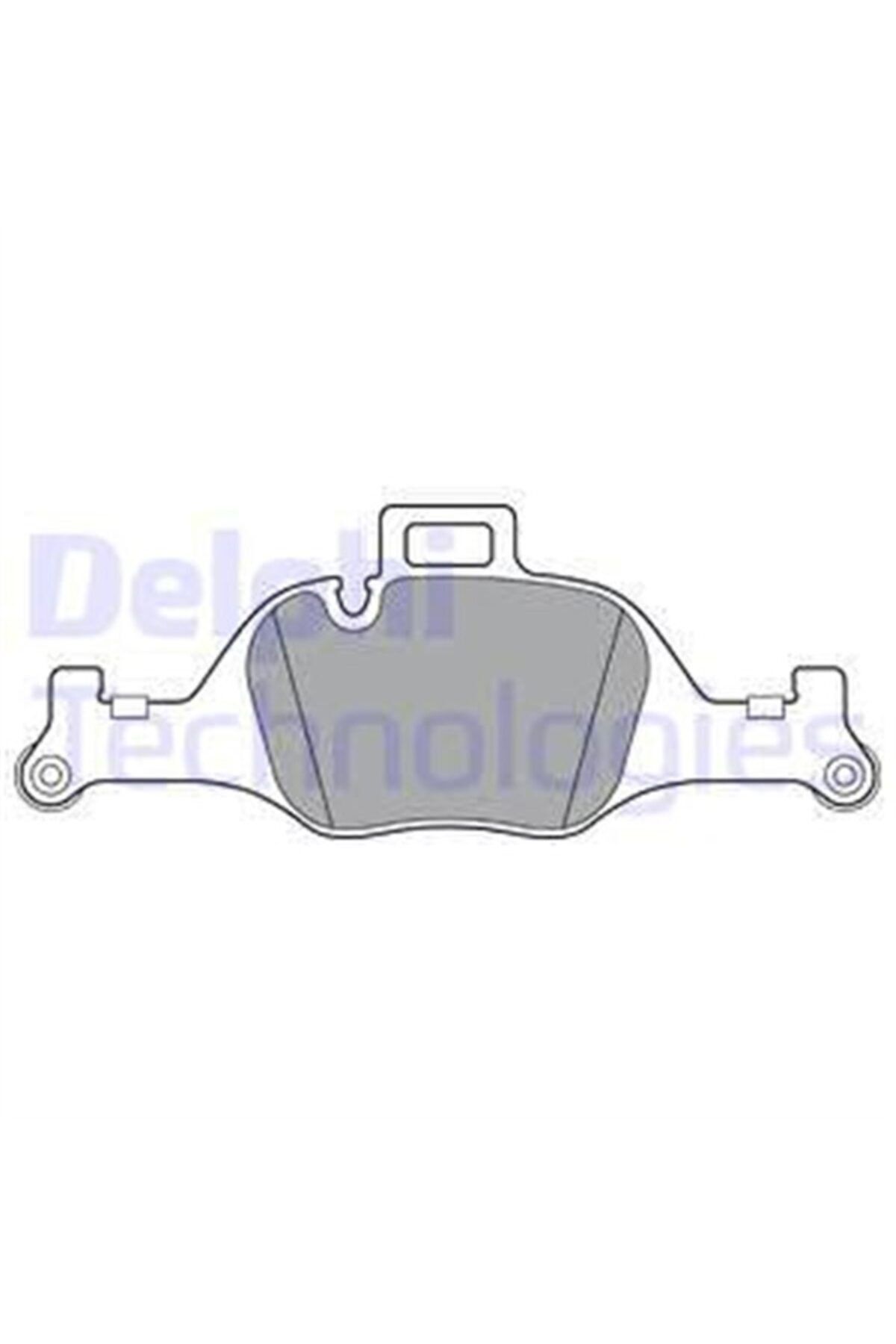PARCAWORLD Fren Balatası Ön Bmw 525. 530. 540. 725. 730 02-2016 Delphı Lp3299