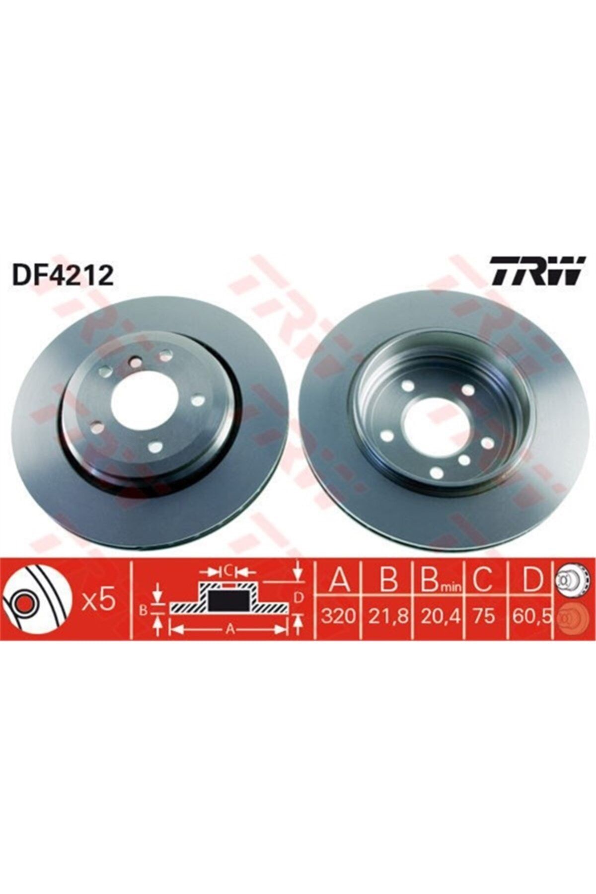 PARCAWORLD Frendıskı Arka 6 855 157, 6 864 052, 1 166 07 Dıger Bmw: 3 (e46), 3 Convertible (e46), 3 Coupe (e46)
