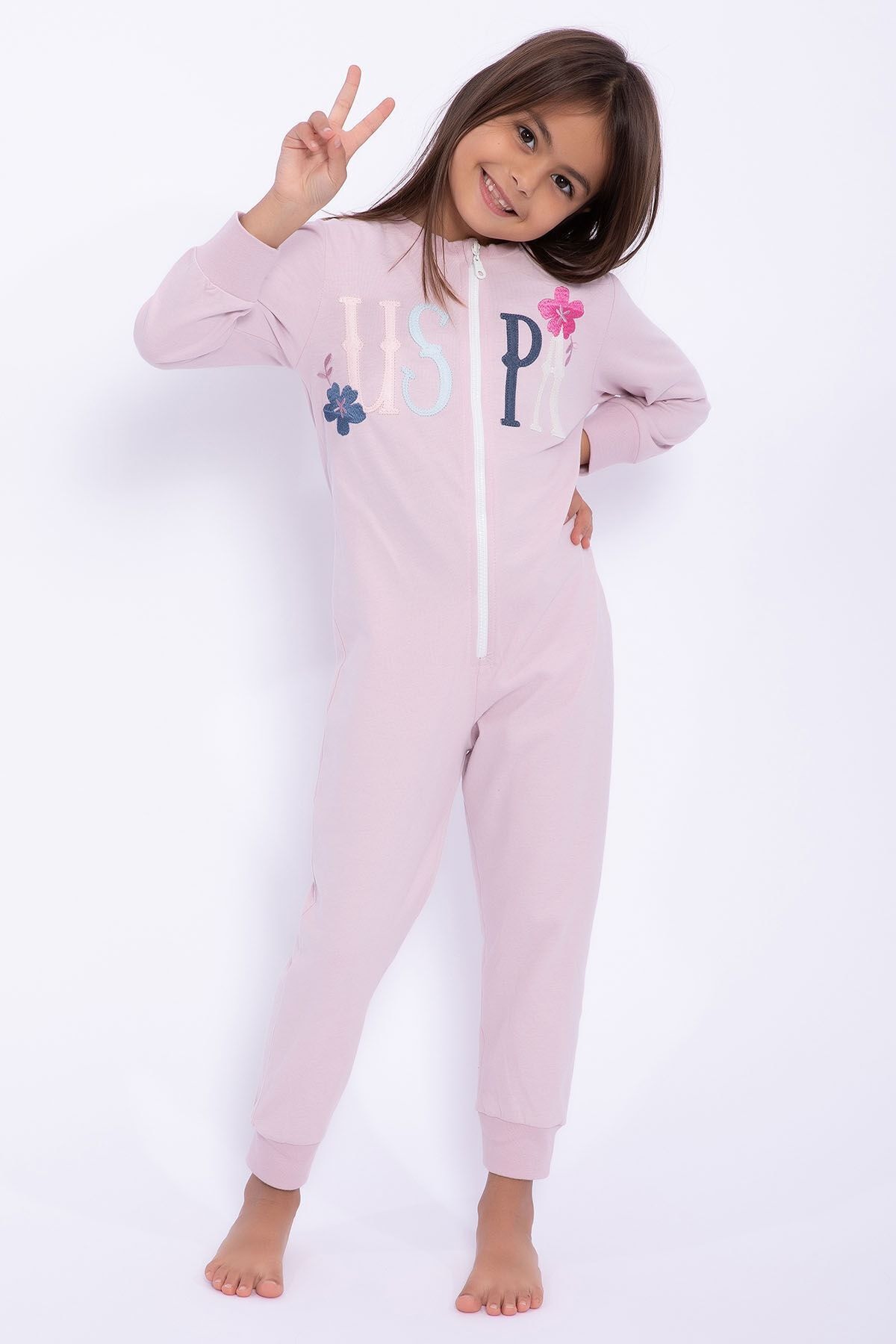 Pink polo discount jumpsuit