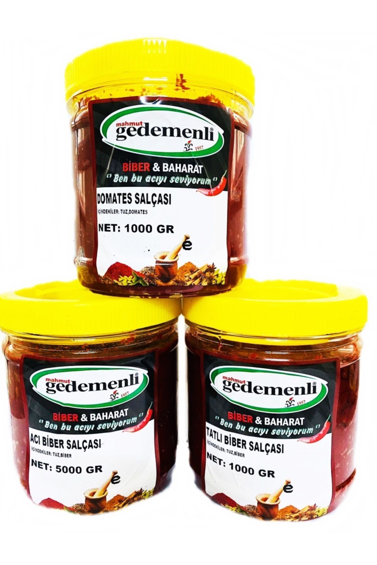 EterneGrup Ev Tipi Salça Seti 1 Kg Luk