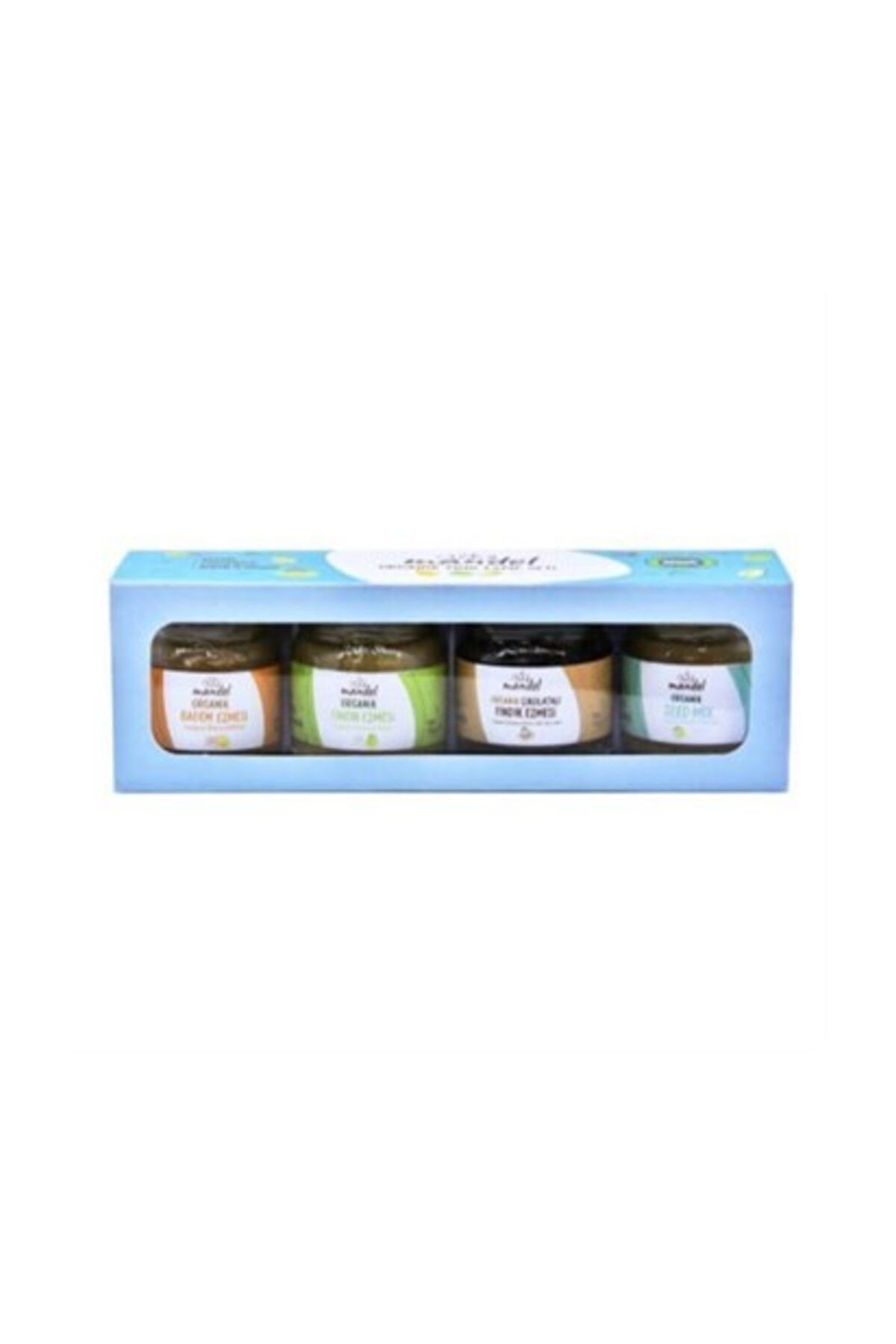 Mandel Organik Mini Ezme Seti (4x30 gr) Mandel