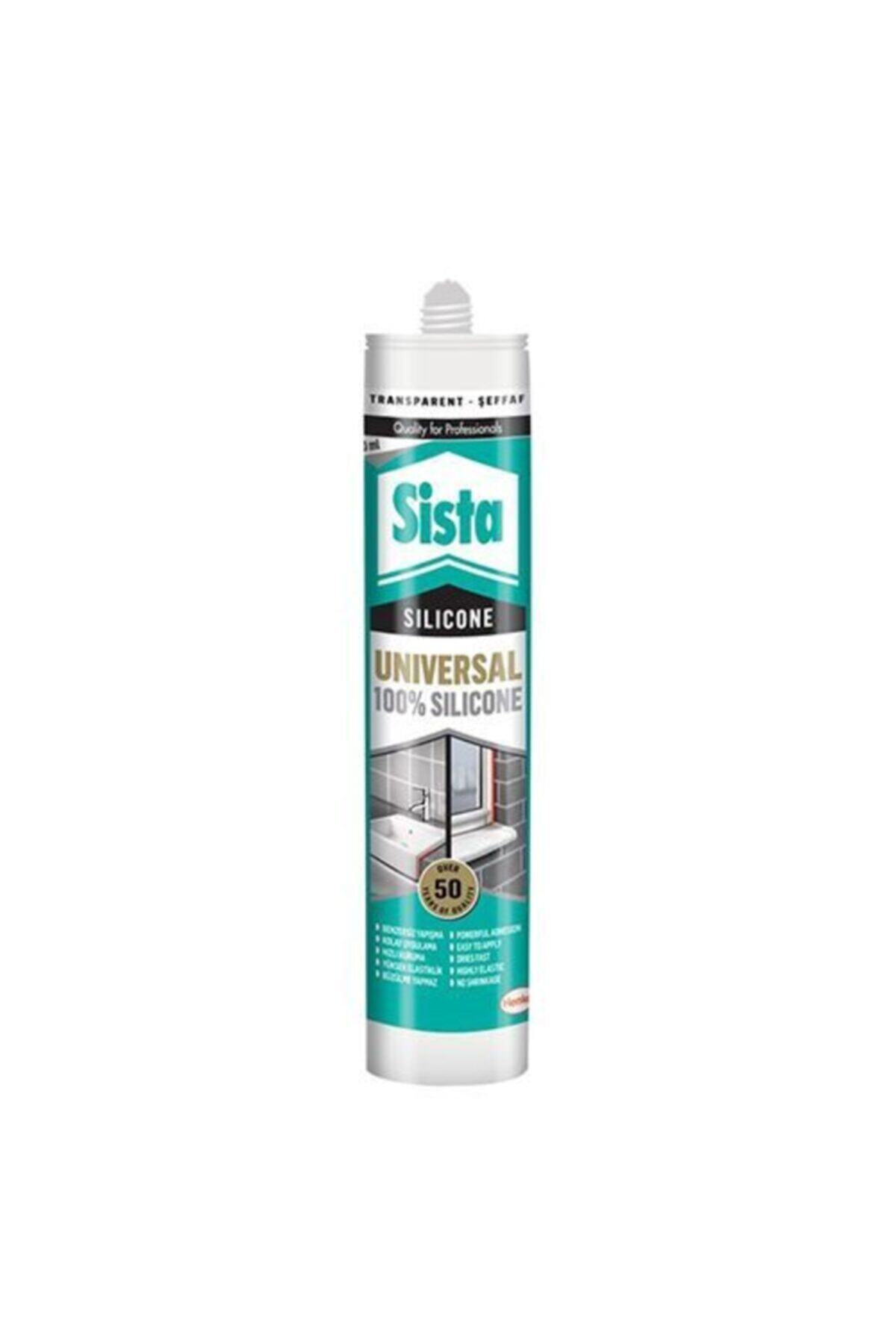 Sista 280 ml Şeffaf Silikon