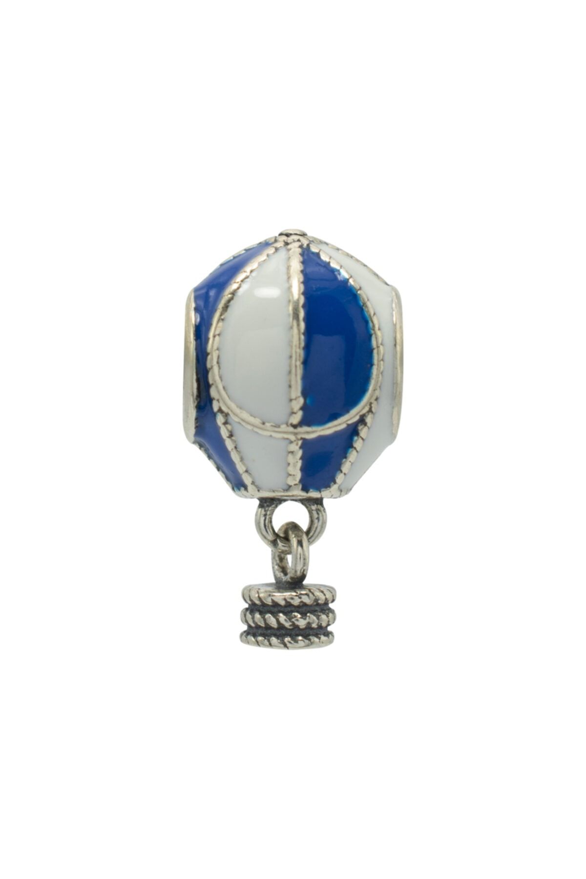 Nur Silver Mavi Balon Charm