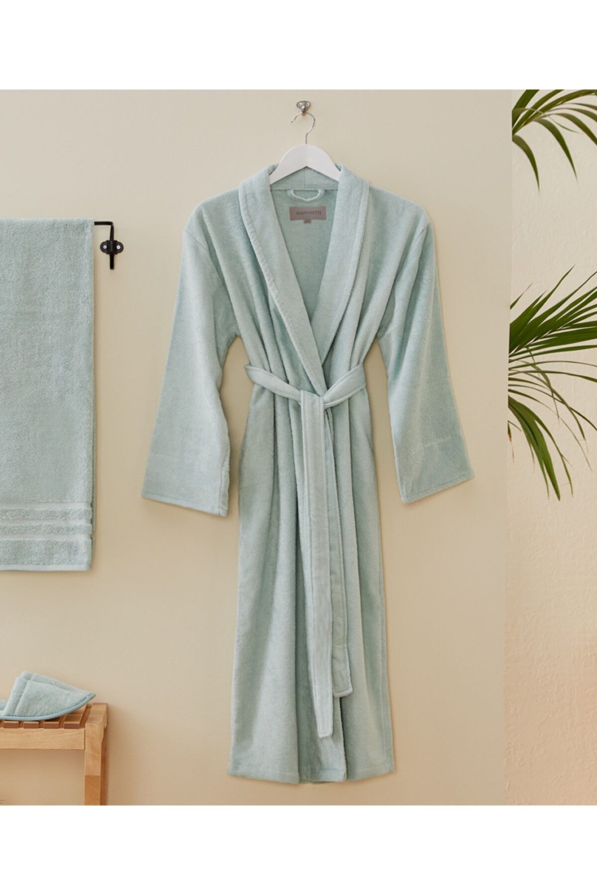 Maisonette Açık Mavi Mıcro Touch Bornoz Lıght Blue