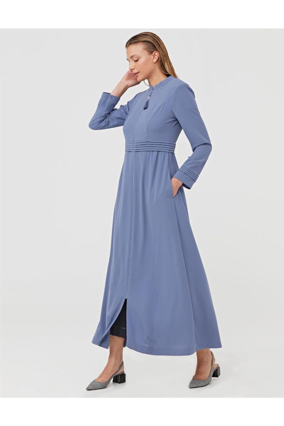 Kayra Nervürl Indigo Pardesü