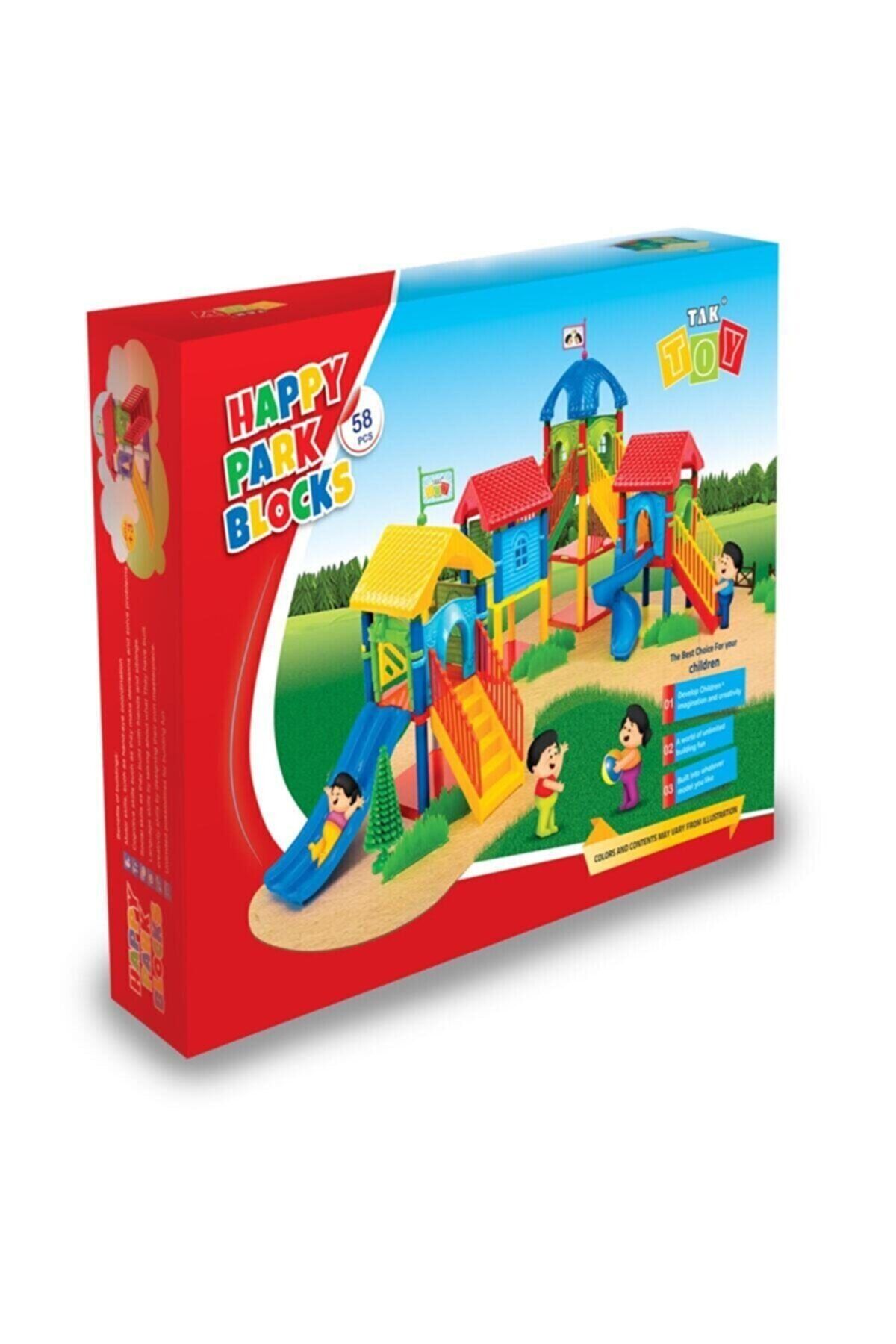 TAK OYUNCAK Tak Toy 58 Parça Mutlu Park Oyun Seti