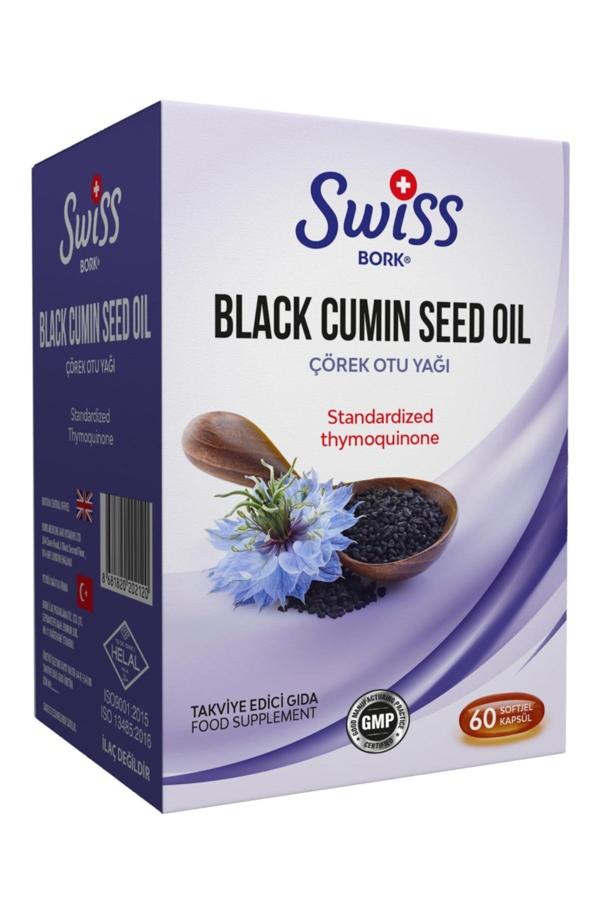 SWISS Bork Çörek Otu Yağı 60 Softjel Kapsül