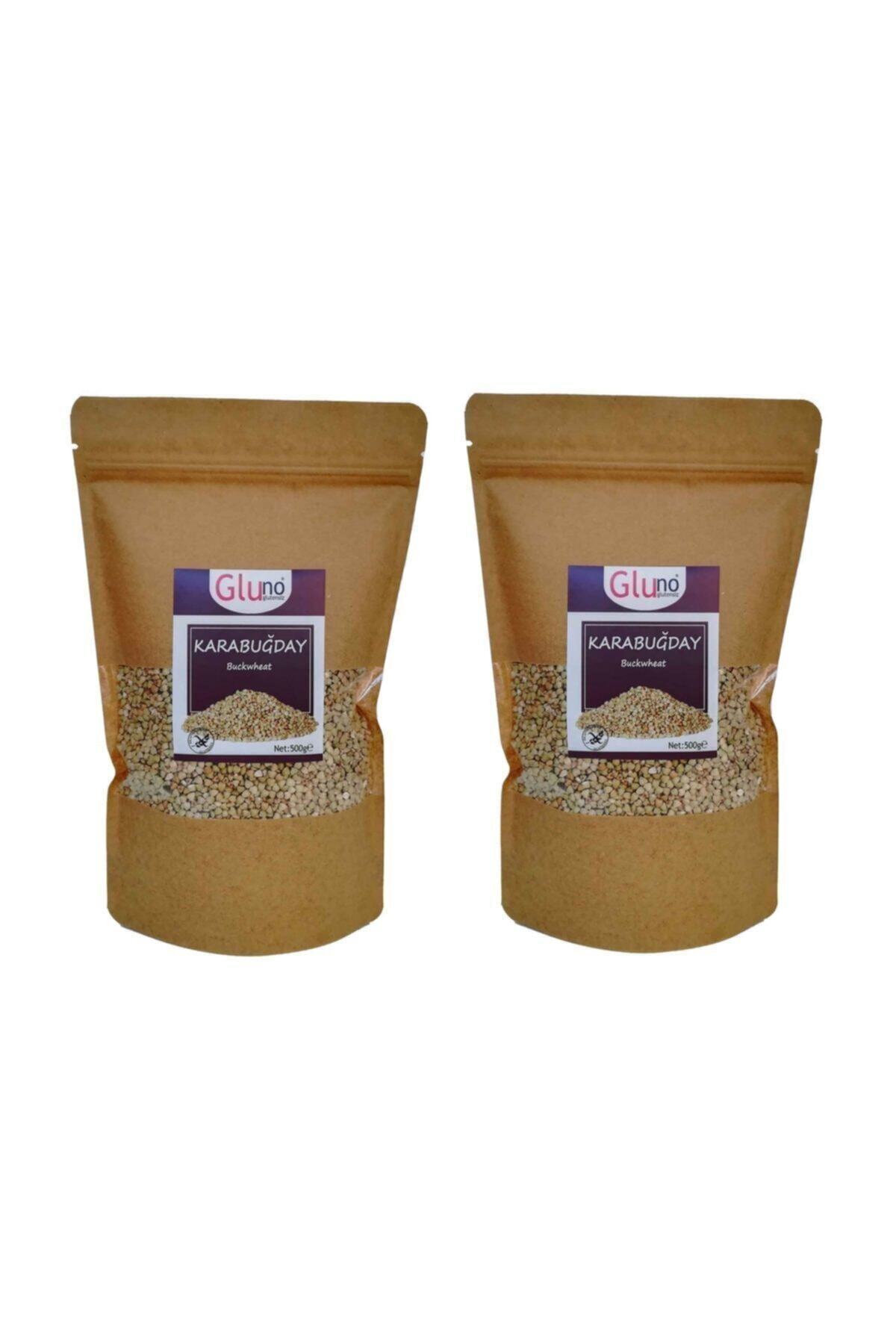 Gluno Glutensiz Çiğ Karabuğday Tane 500gr X 2 Adet