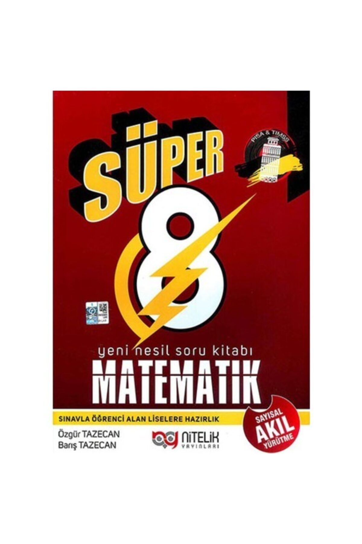 Nitelik Yayınları 8. Sınıf Süper Matematik Soru Kitabı