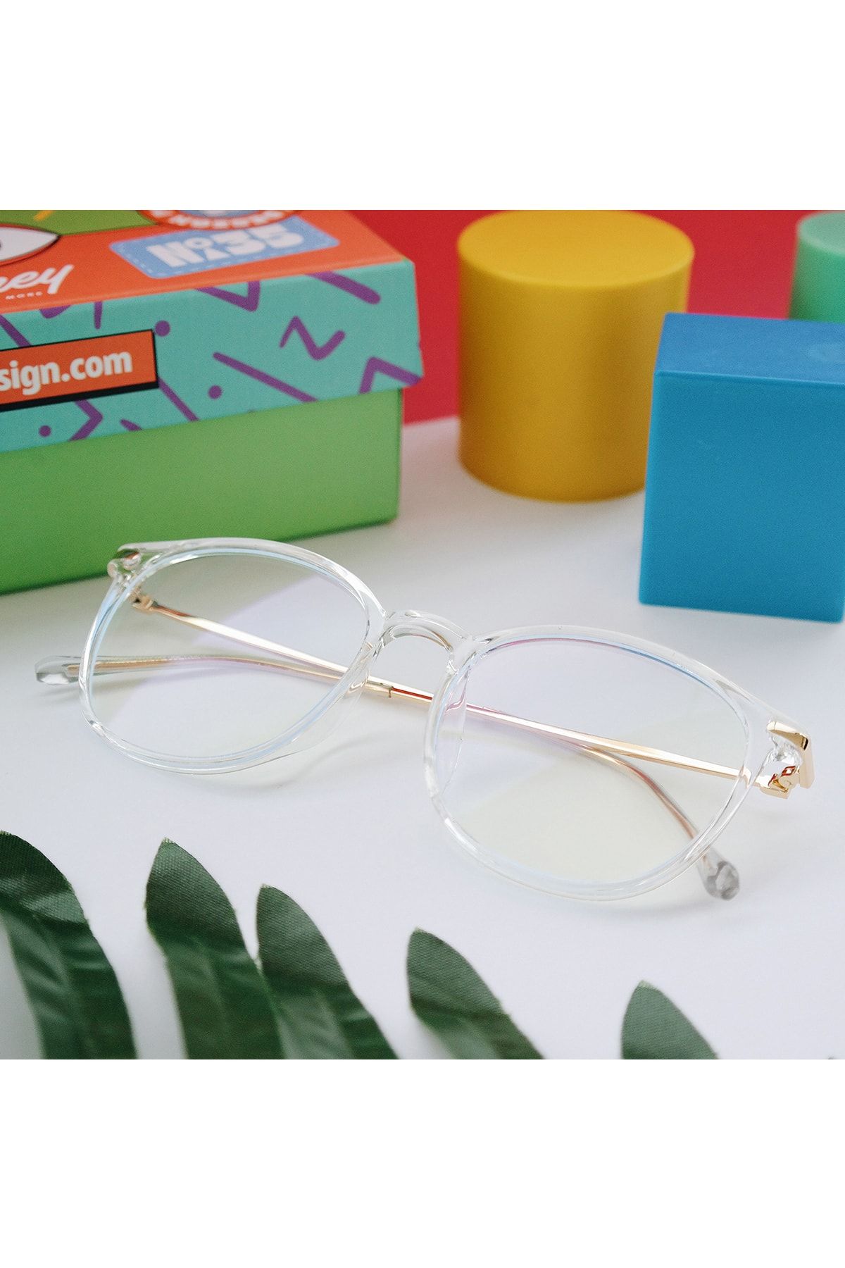Corney Design Adalyn Unisex Gözlük (Mavi Işık Filtreli)