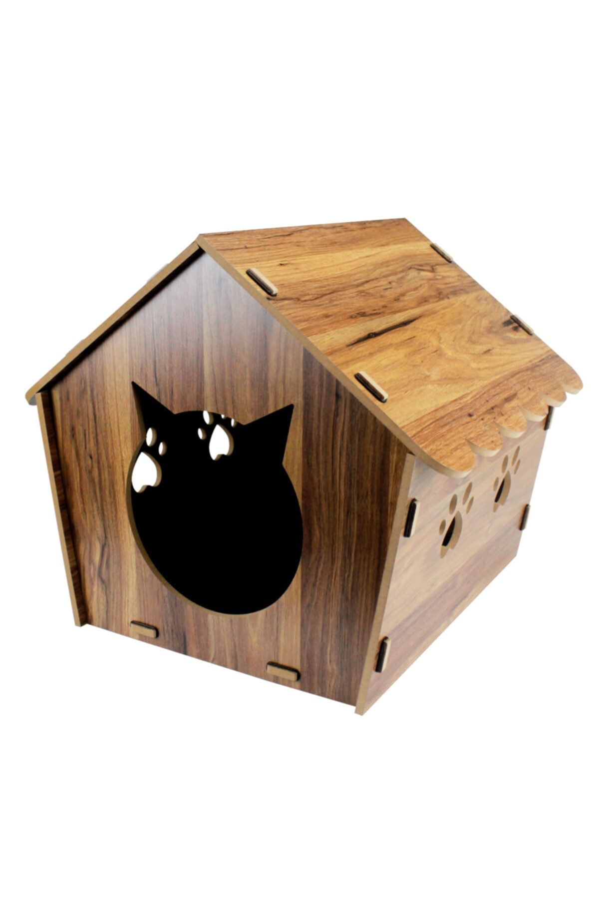 Okutan Hobi Ps46 Ahşap Kedi Evi