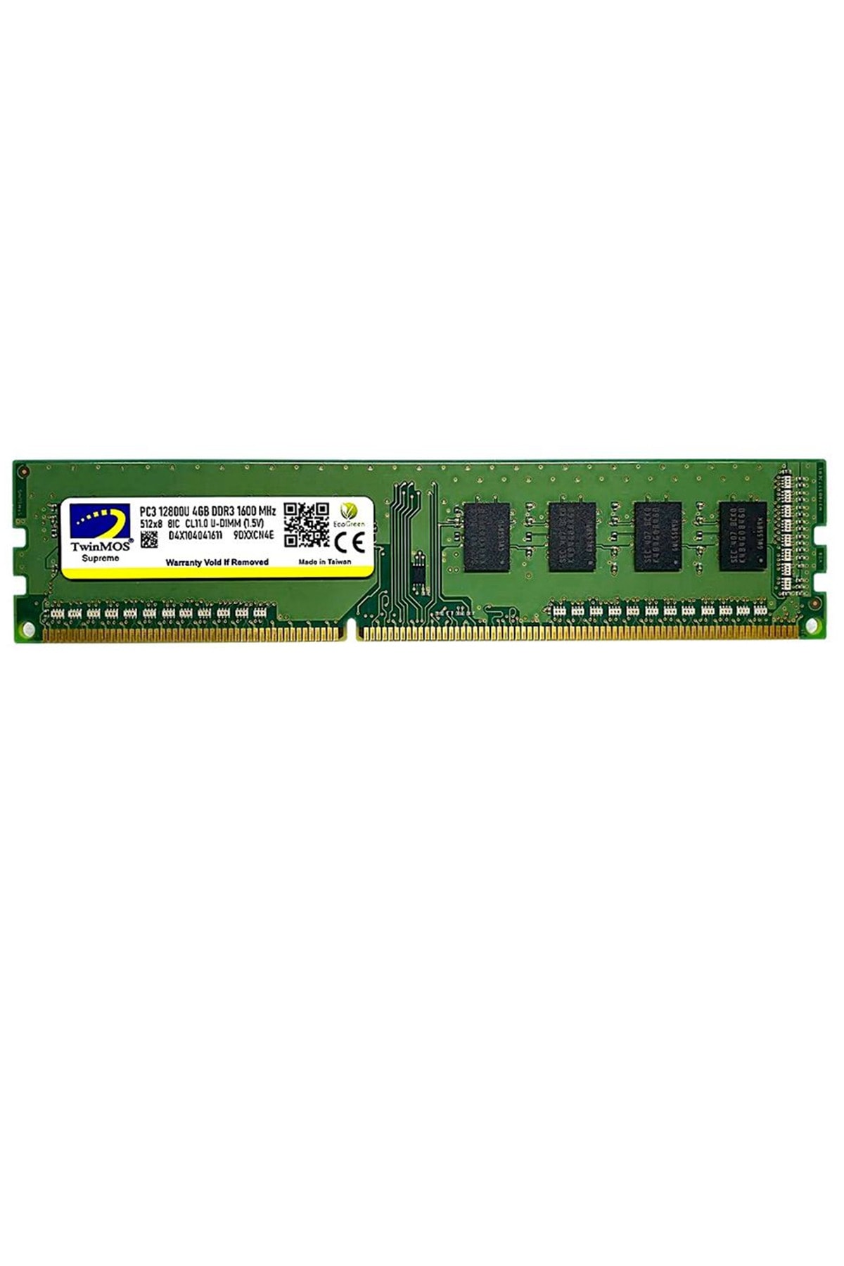 TwinMOS Ddr3 4gb 1600mhz 1.5v Desktop Ram