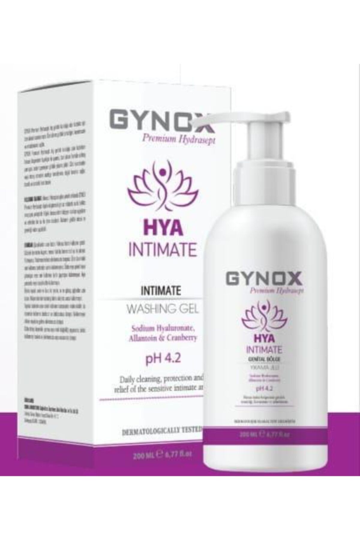 GYNOX Premium Hya Intim Yıkama Jeli 200 Ml 8699153019629