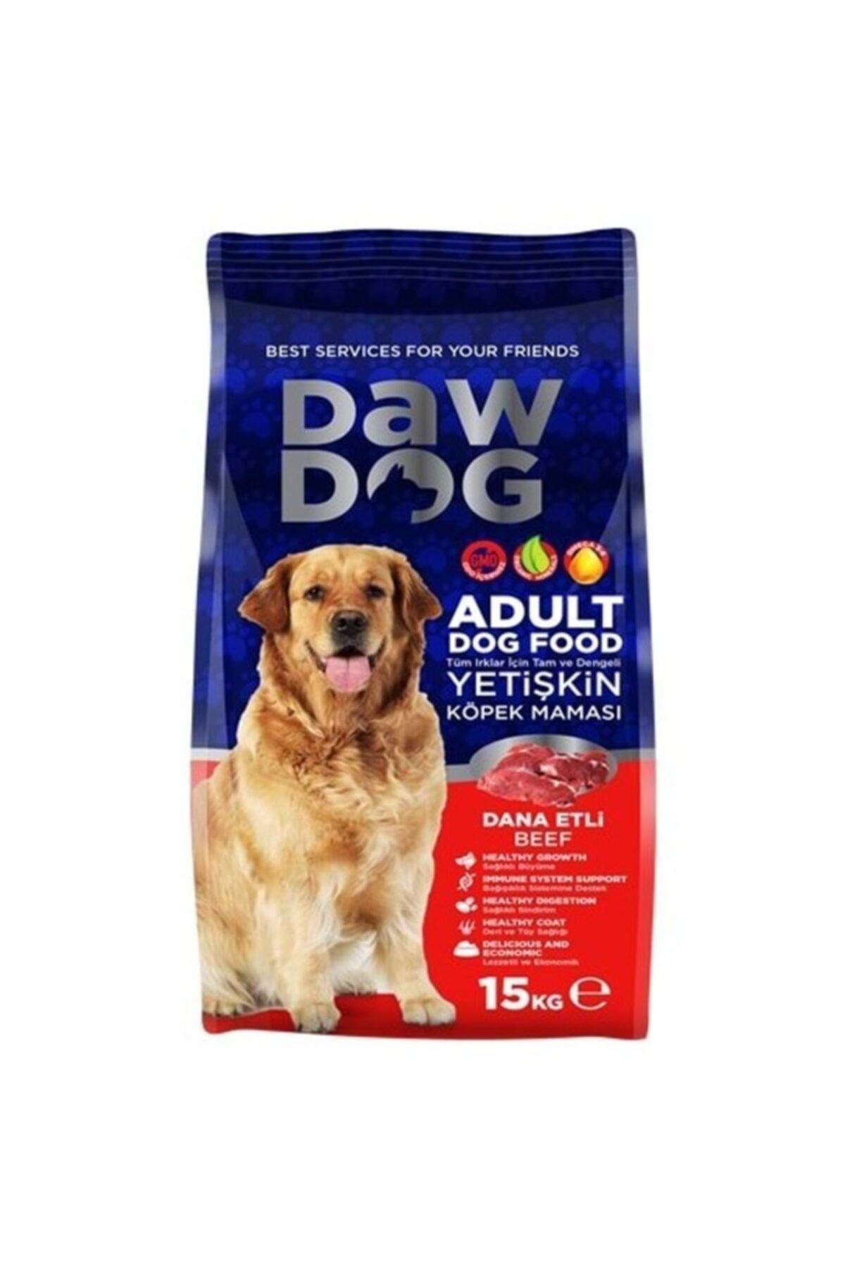 DAWDOG Dana Etli Köpek Maması 15 kg