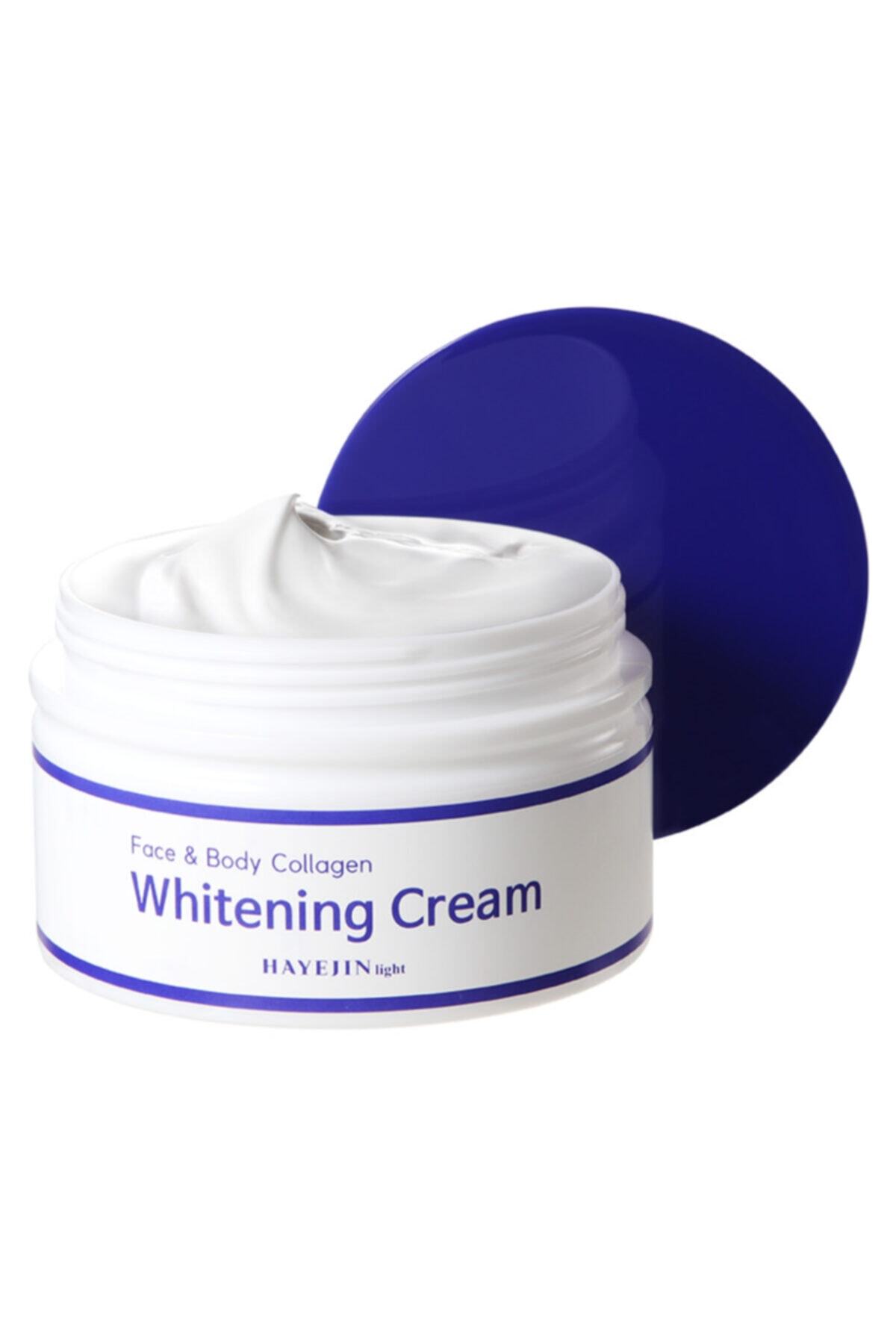 Hayejin Whitening Cream Beyazlatıcı Kolajenli Leke Karşıtı Canlandırıcı Suya Ve Tere Dayanıklı 200 Ml