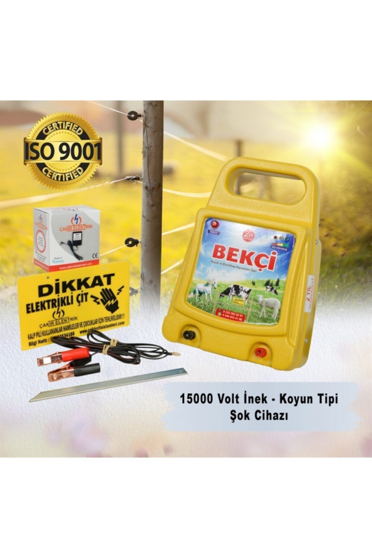 çakır elektrik Elektrikli Çit Sistemi 1.000m2