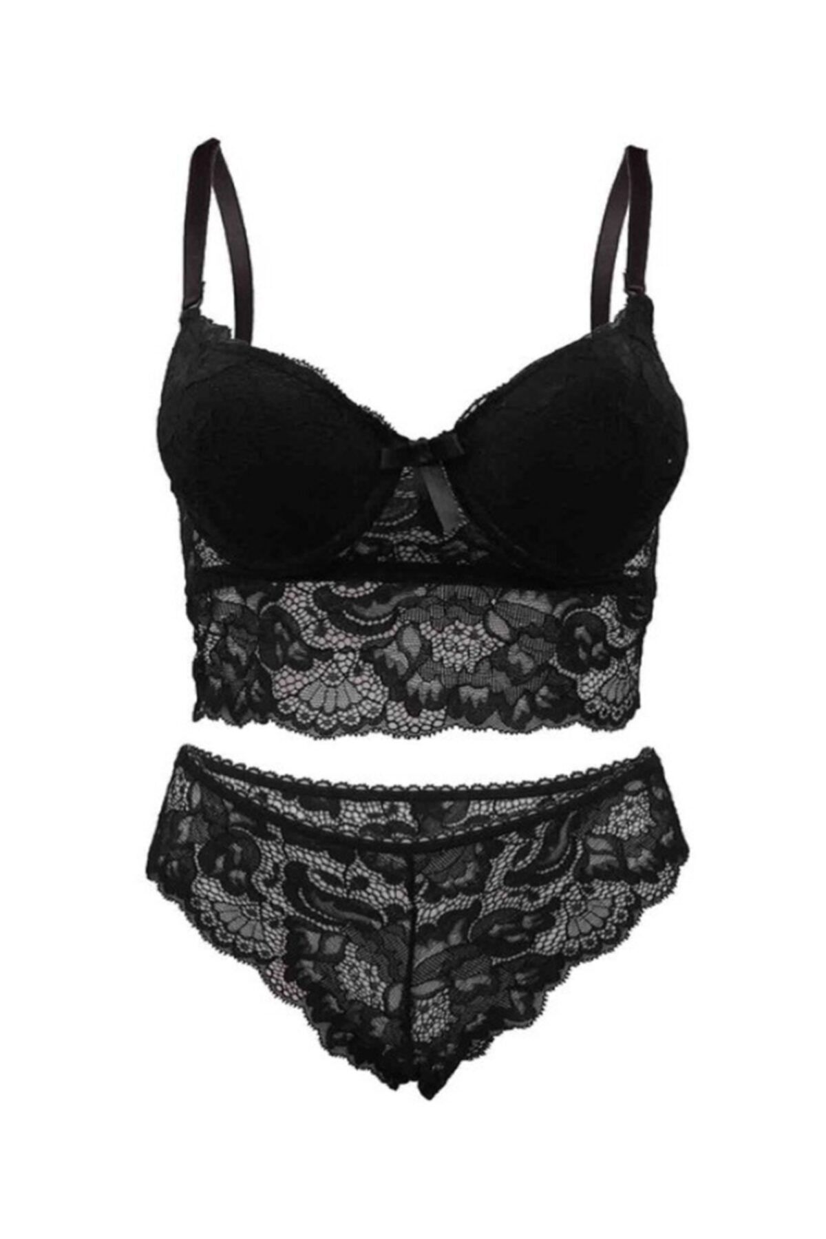 Cansoy Destekli Bralet Sütyen Takımı